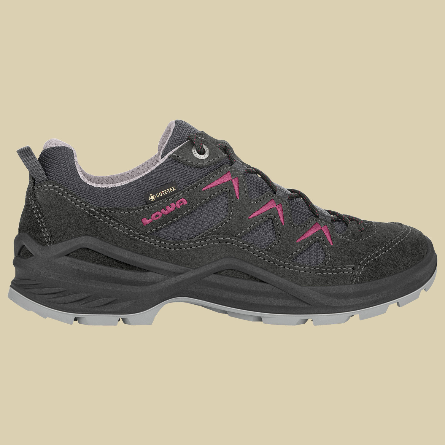 Sirkos Evo GTX Lo Women Größe UK 6,5 Farbe anthrazit/beere