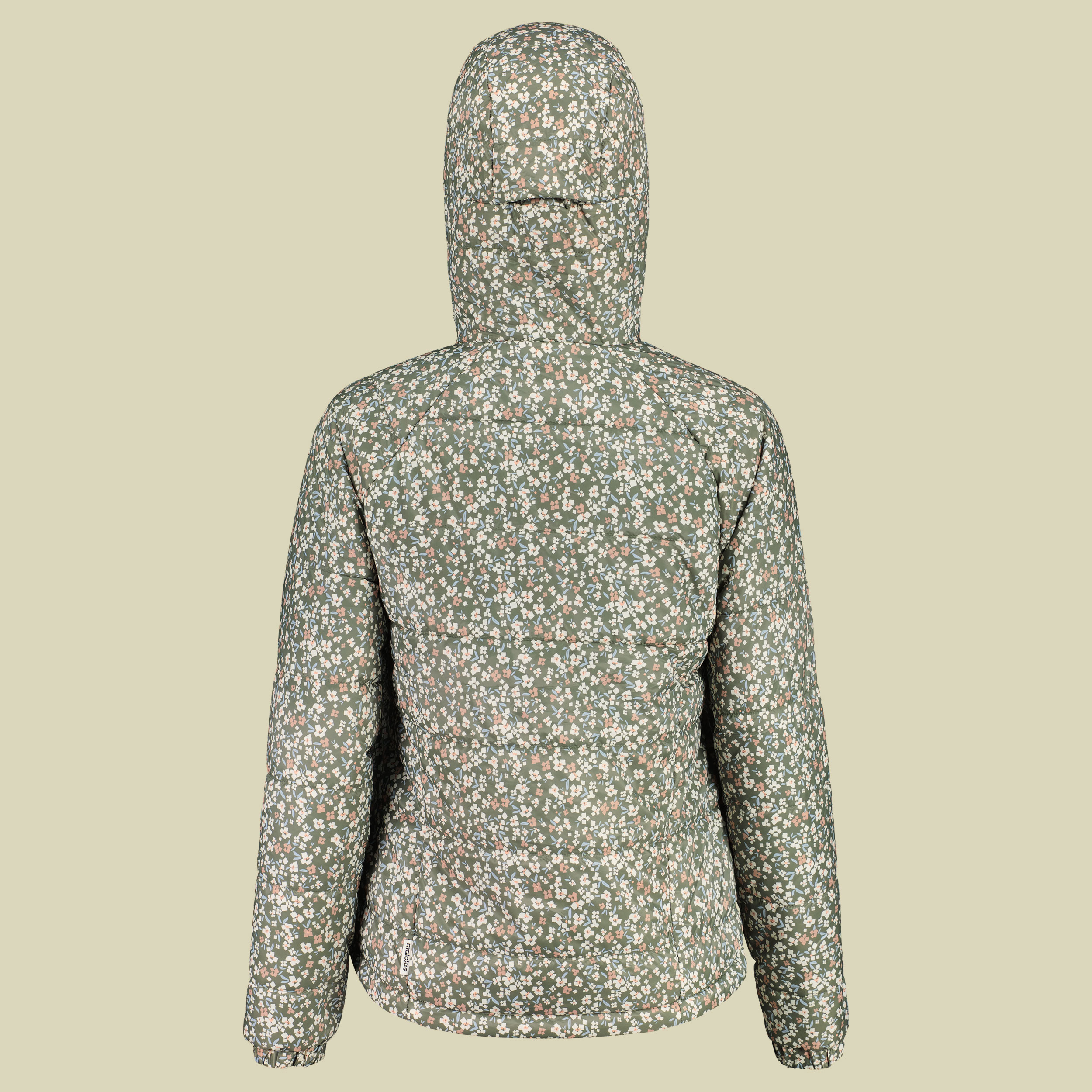 ChrysanthenumM. Adventure Puffer Jacket Women S allover print - Farbe frosty green minifleur