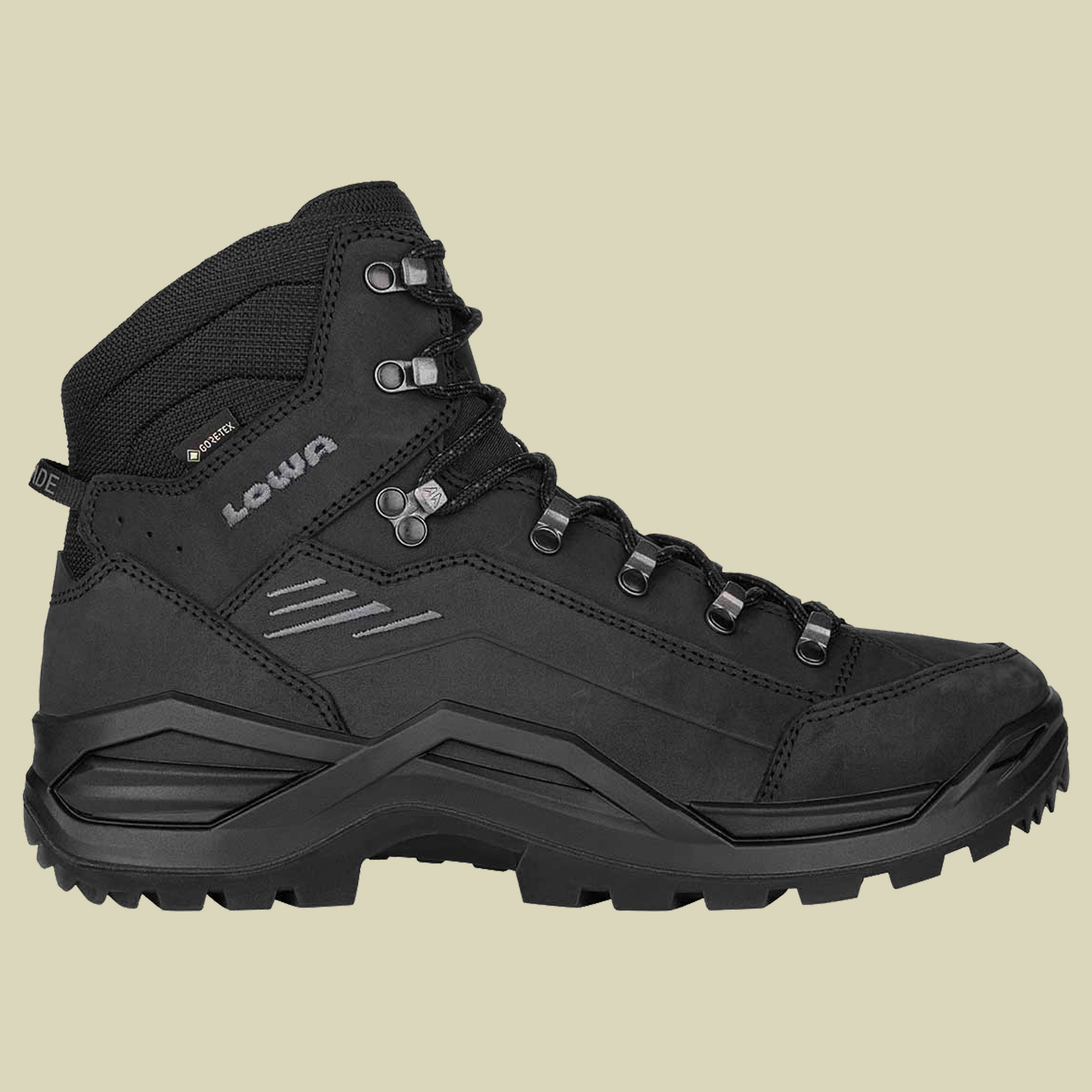 Renegade Evo GTX Mid Wide Men UK 11,5 schwarz - tiefschwarz