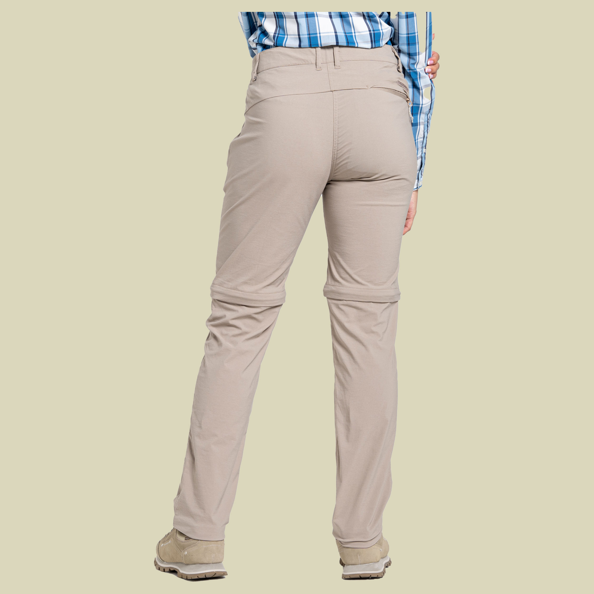 NosiLife Pro Convertible Trousers Women Größe 38 (UK11) Farbe mushroom