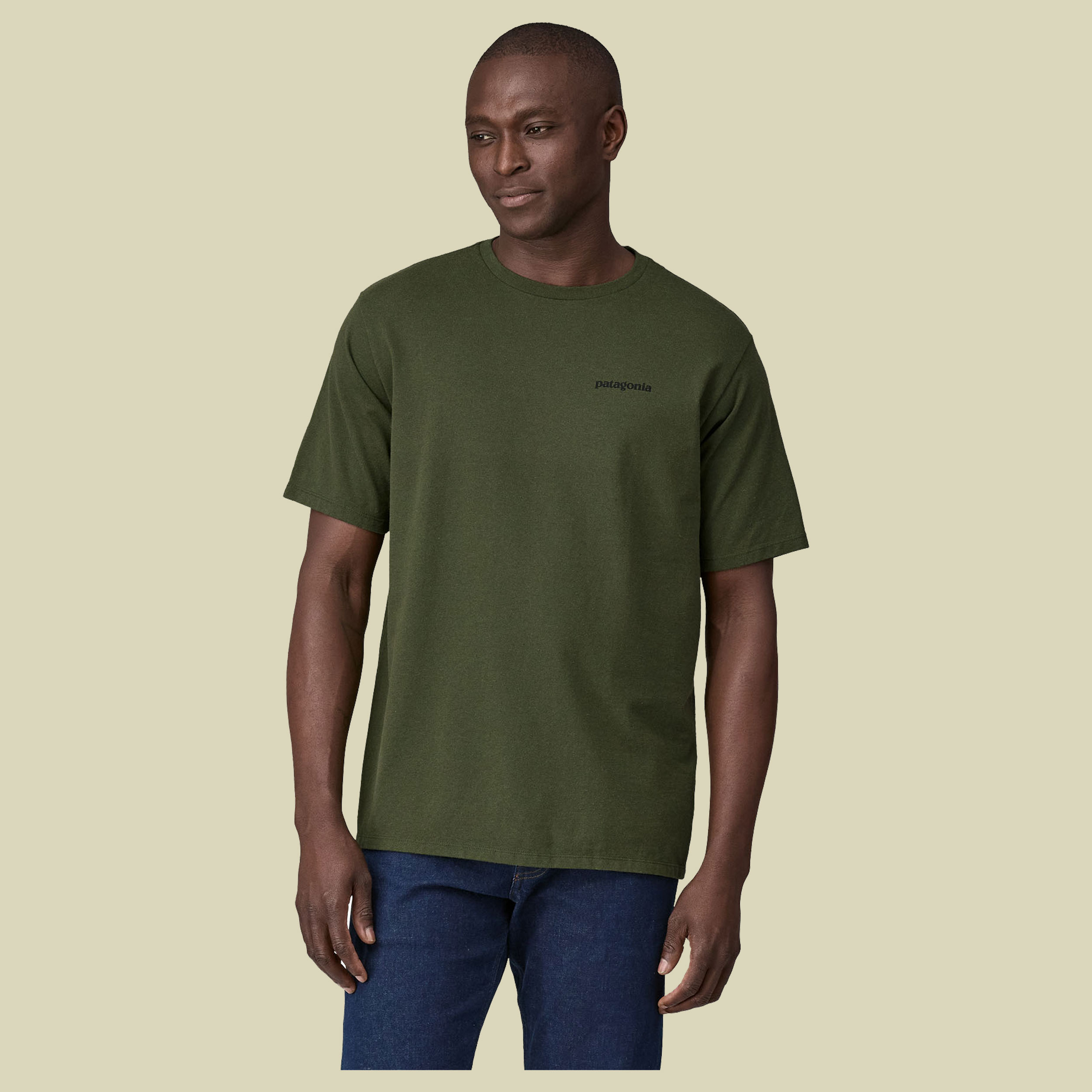 P-6 Logo Responsibili-Tee Men grün M - torrey pine green