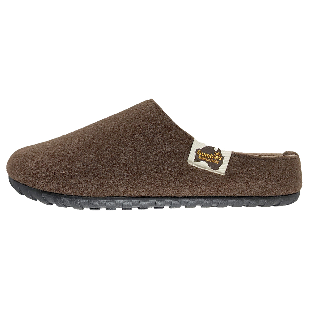 Outback Slipper Men/Women Größe 46 Farbe chocolate-cream