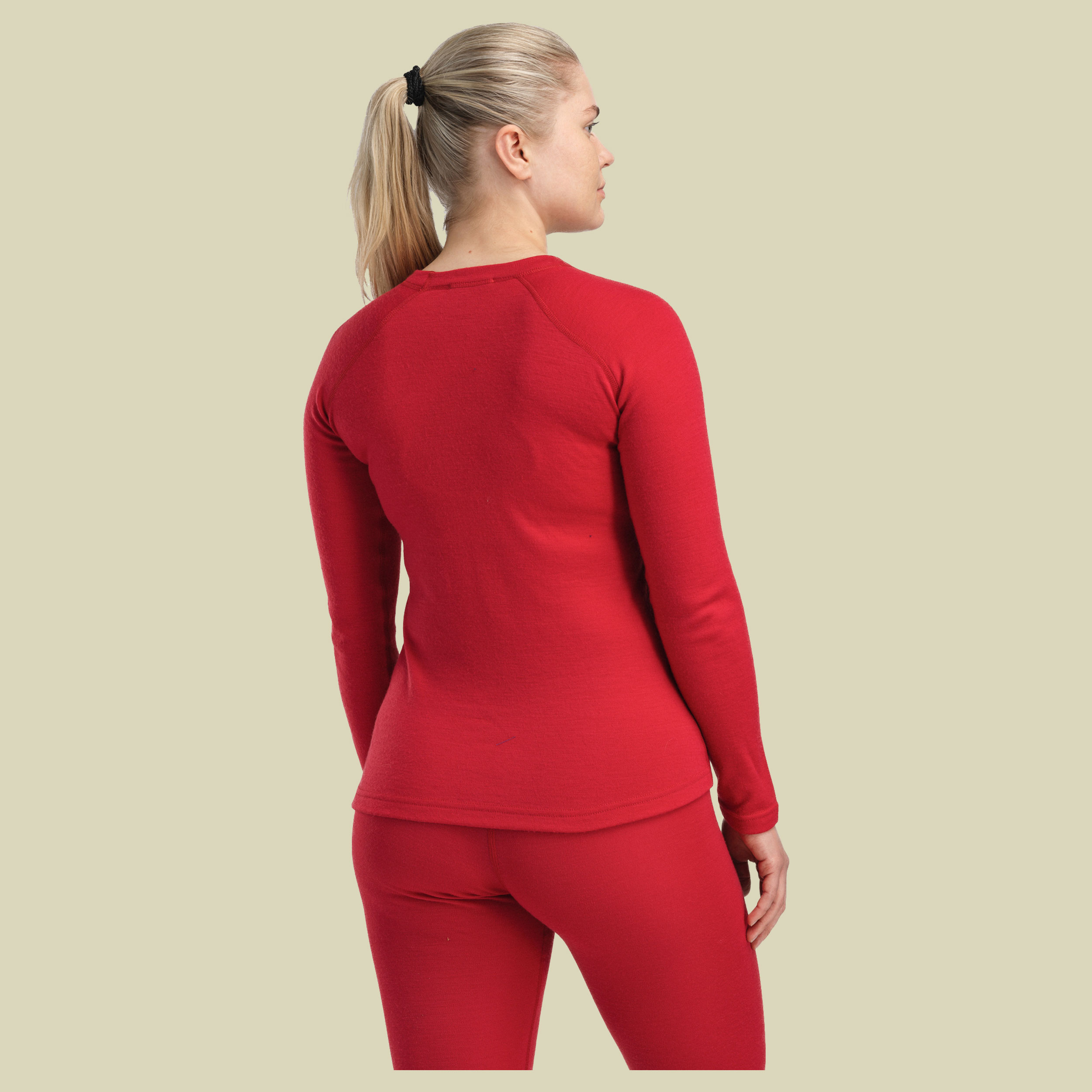 WarmWool Crew Neck Woman jester red XL