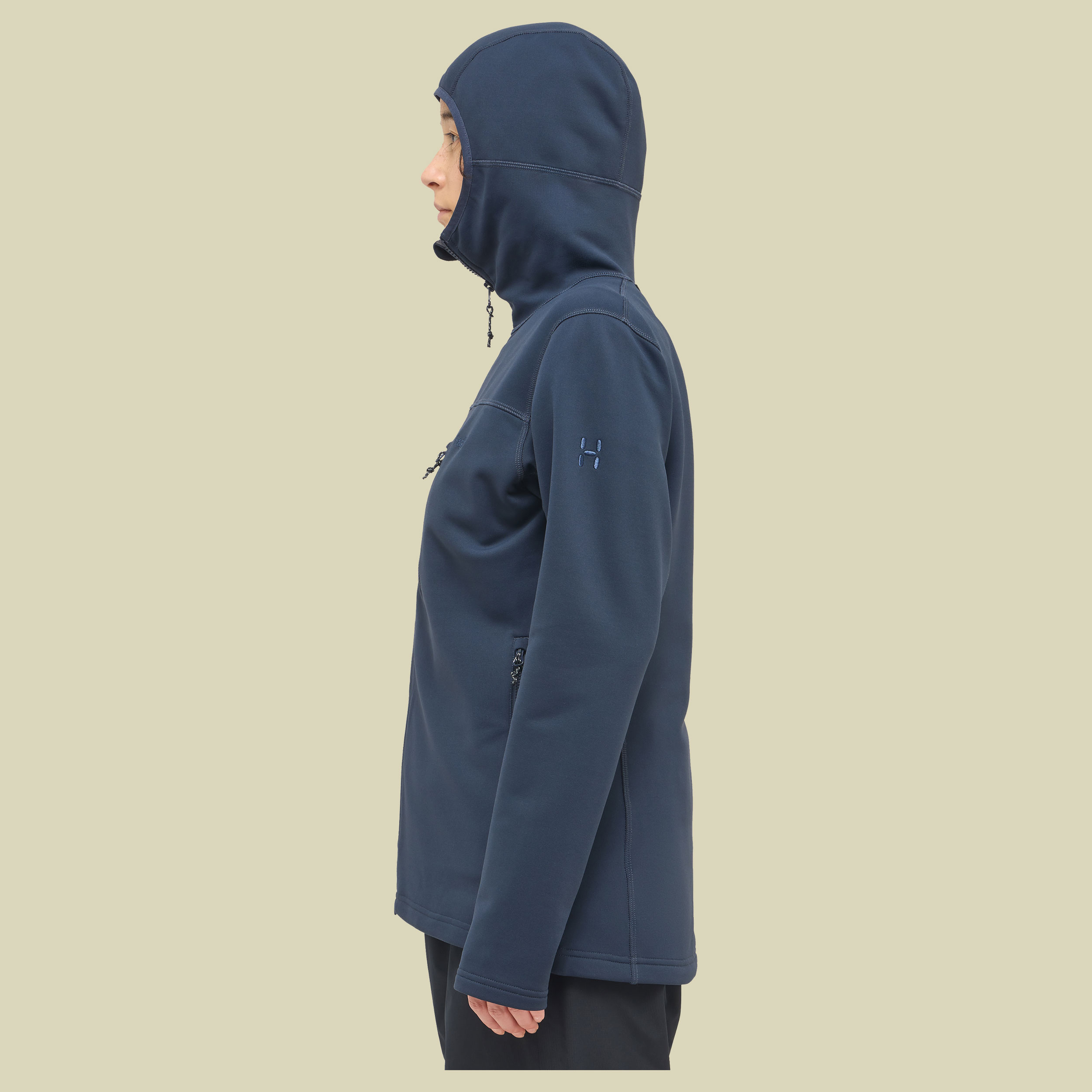 Rosson Mid Hood Women M blau - tarn blue