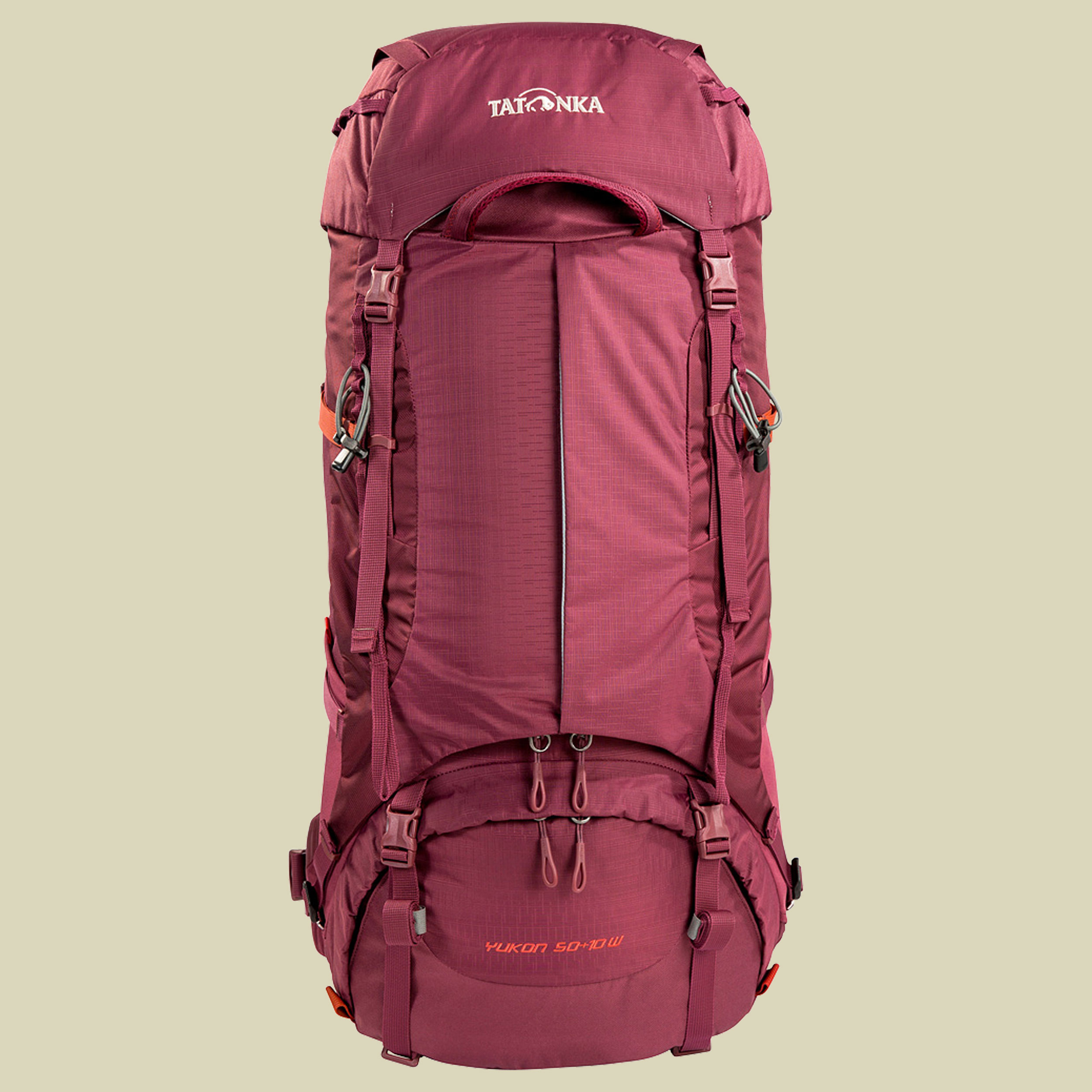 Yukon 50+10 Women Volumen 50 L + 10 L Farbe bordeaux red