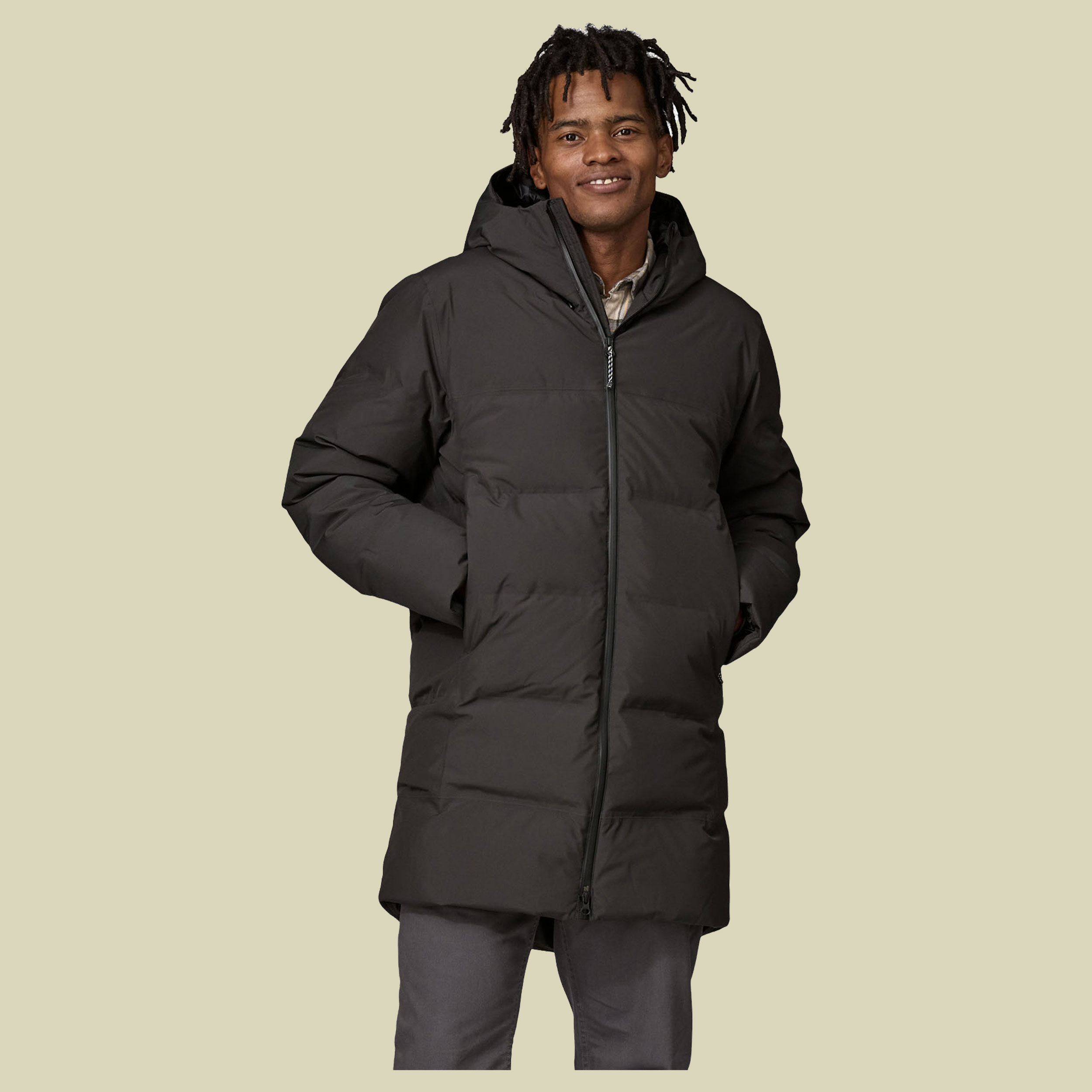 Jackson Glacier Parka Men S schwarz - black