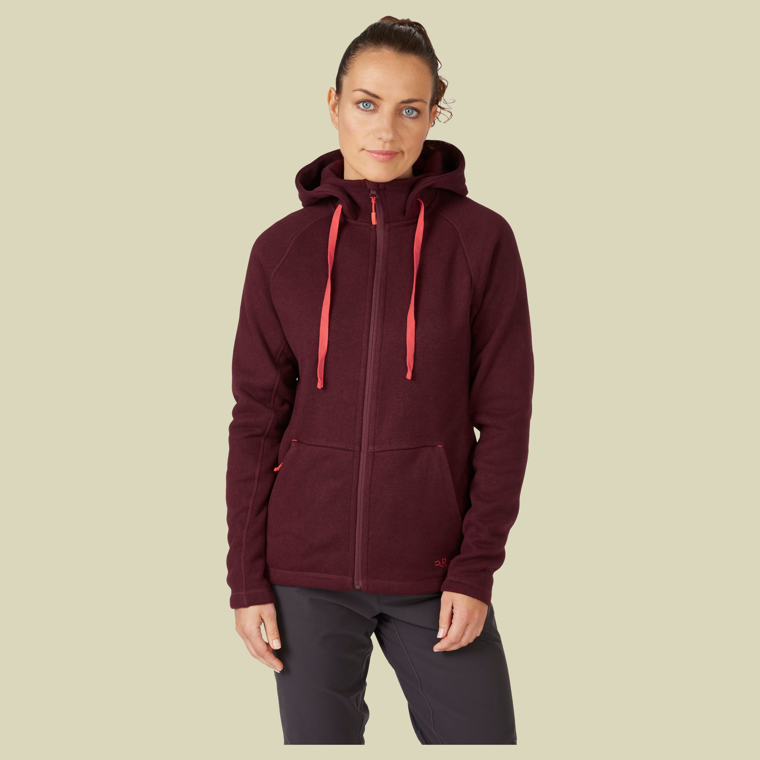 Serren Hoody Women Größe 42 (14) Farbe deep heather