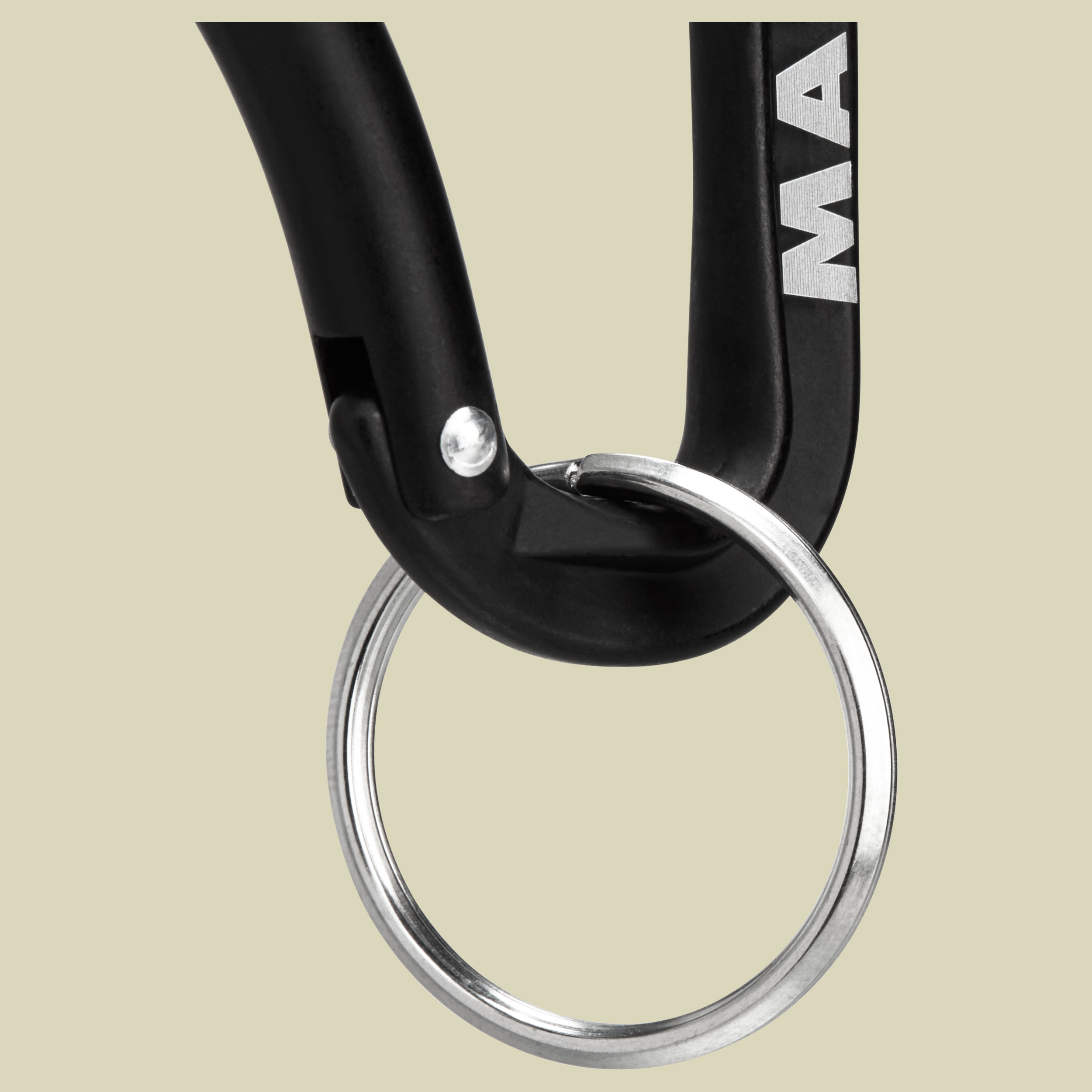 Mammut Mini Carabiner Classic Keylock Größe S schwarz - Farbe black