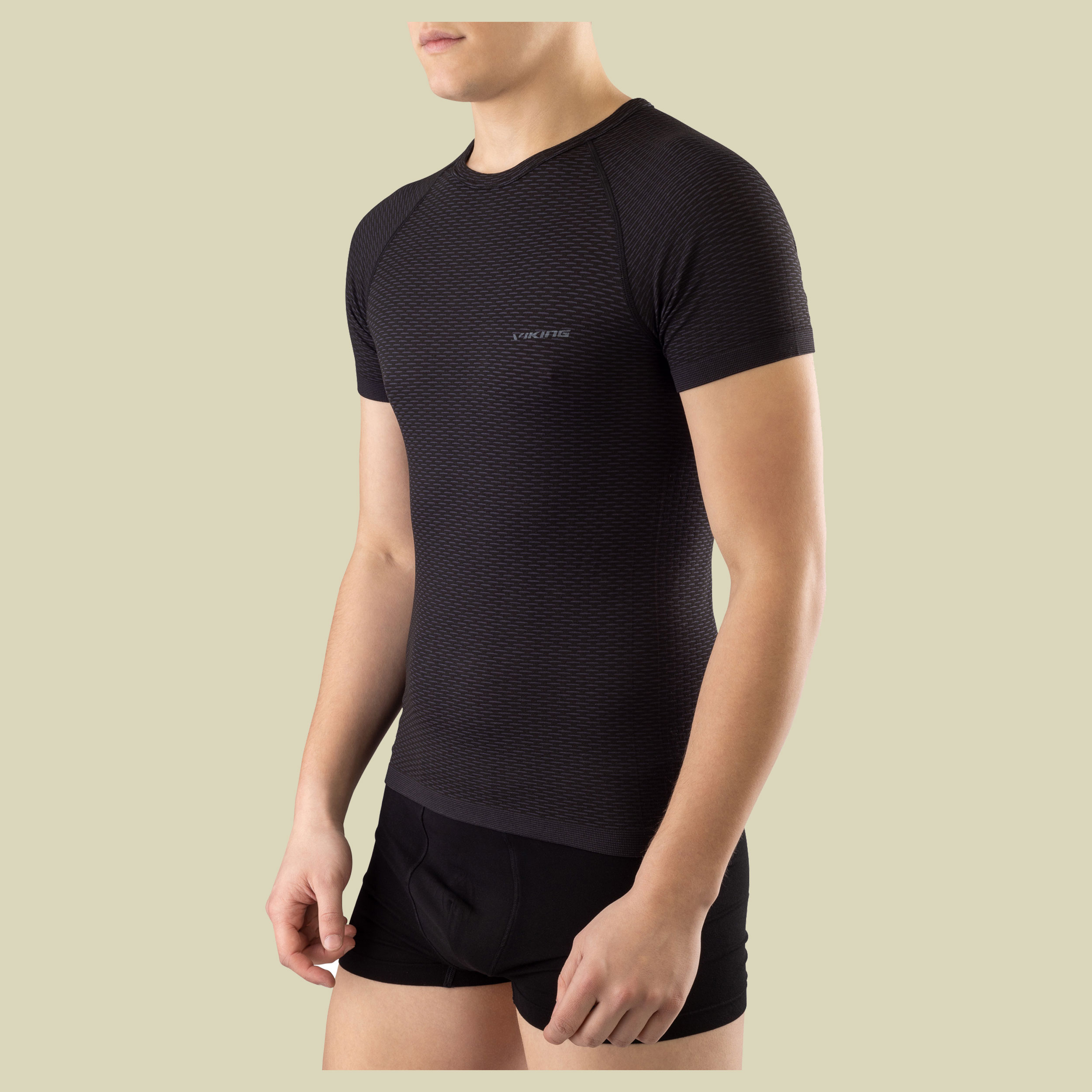 Shortsleeve Easy Dry Unisex M schwarz - full black