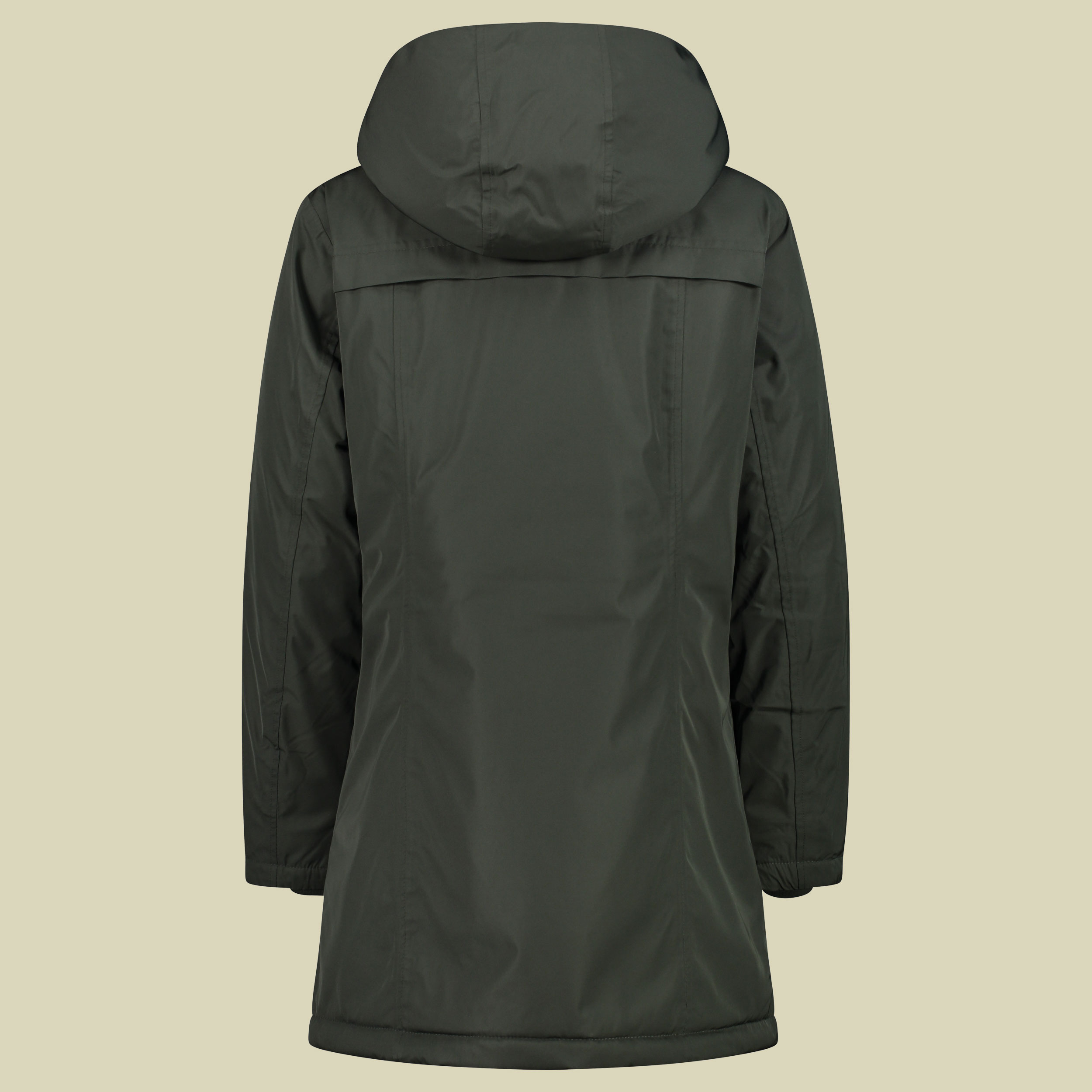 Woman  Parka Fix Hood 34 grün 2 - Farbe forest