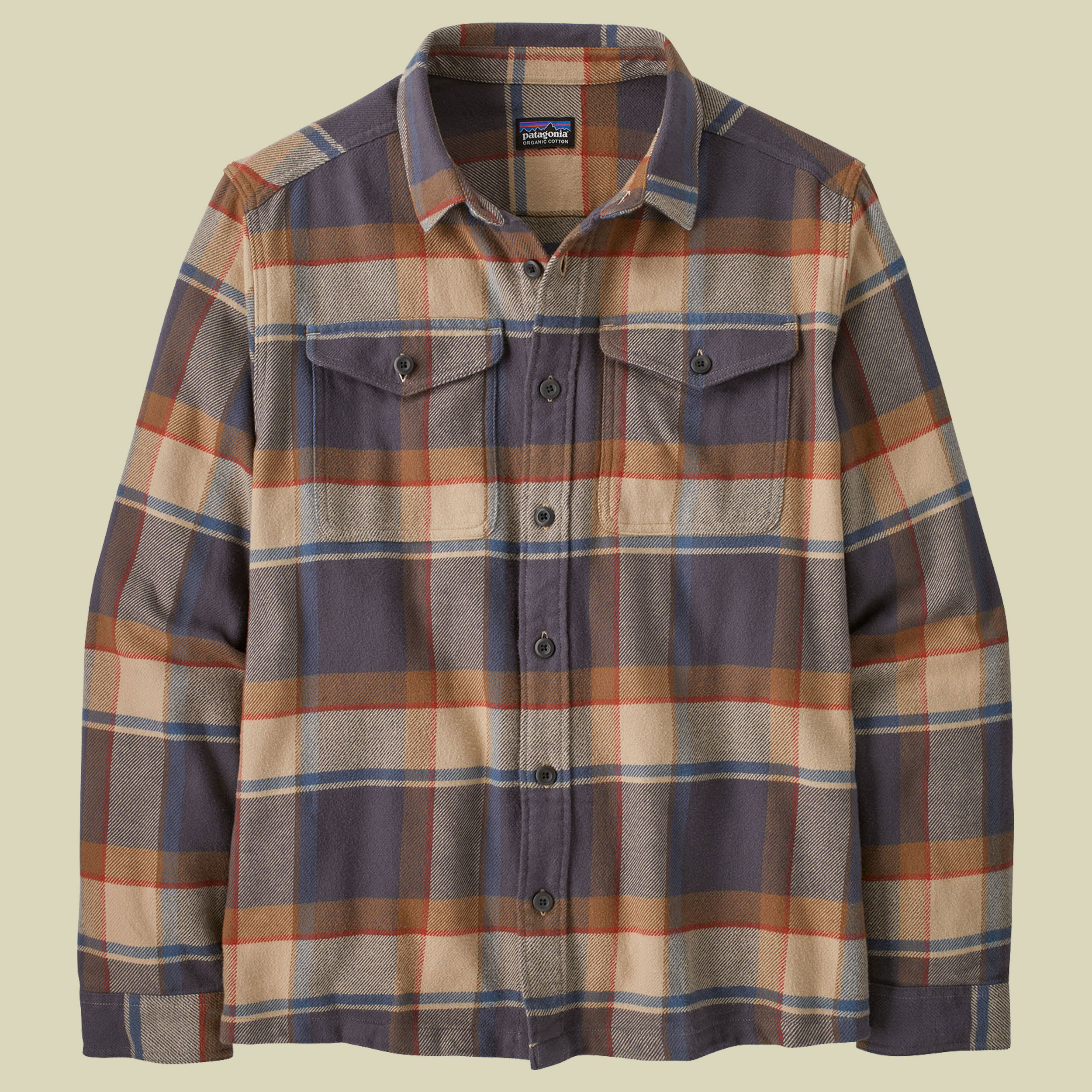 Fjord Flannel Shirt Men XL grau - sunrise ridge/forge grey