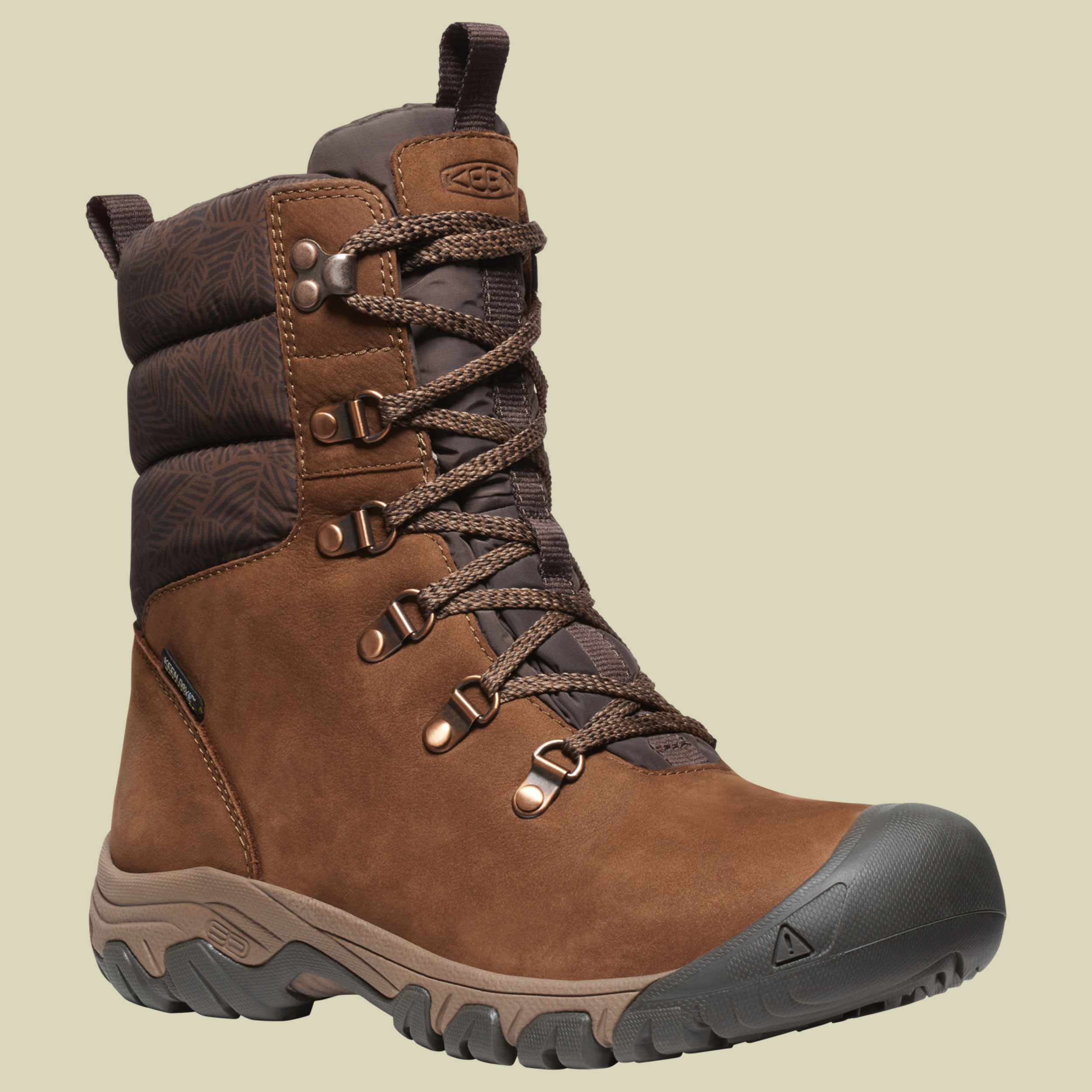 GRETA Boot WP Women UK 8,5 braun - Farbe bison/java