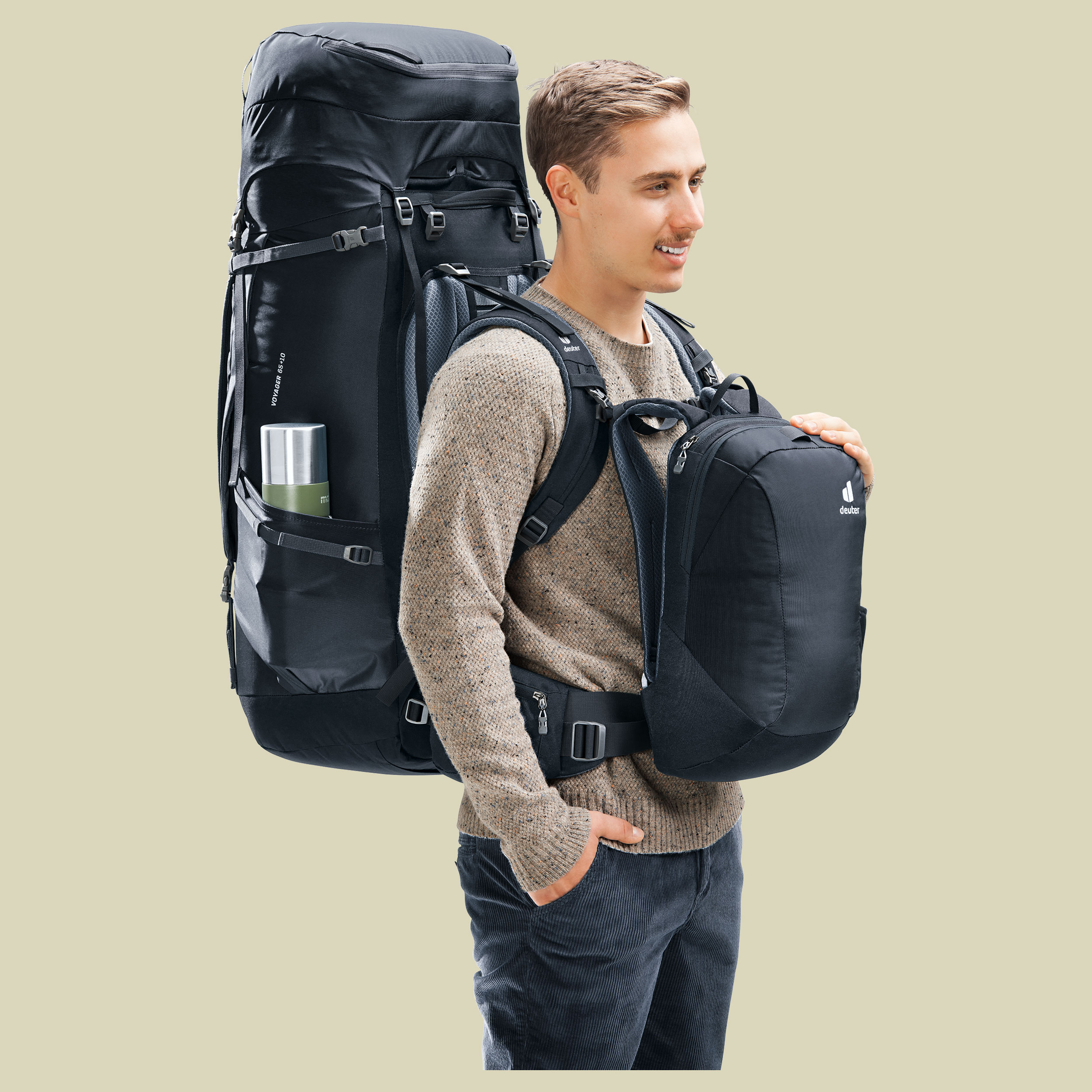 Voyager 65+10 65+10 L schwarz - black