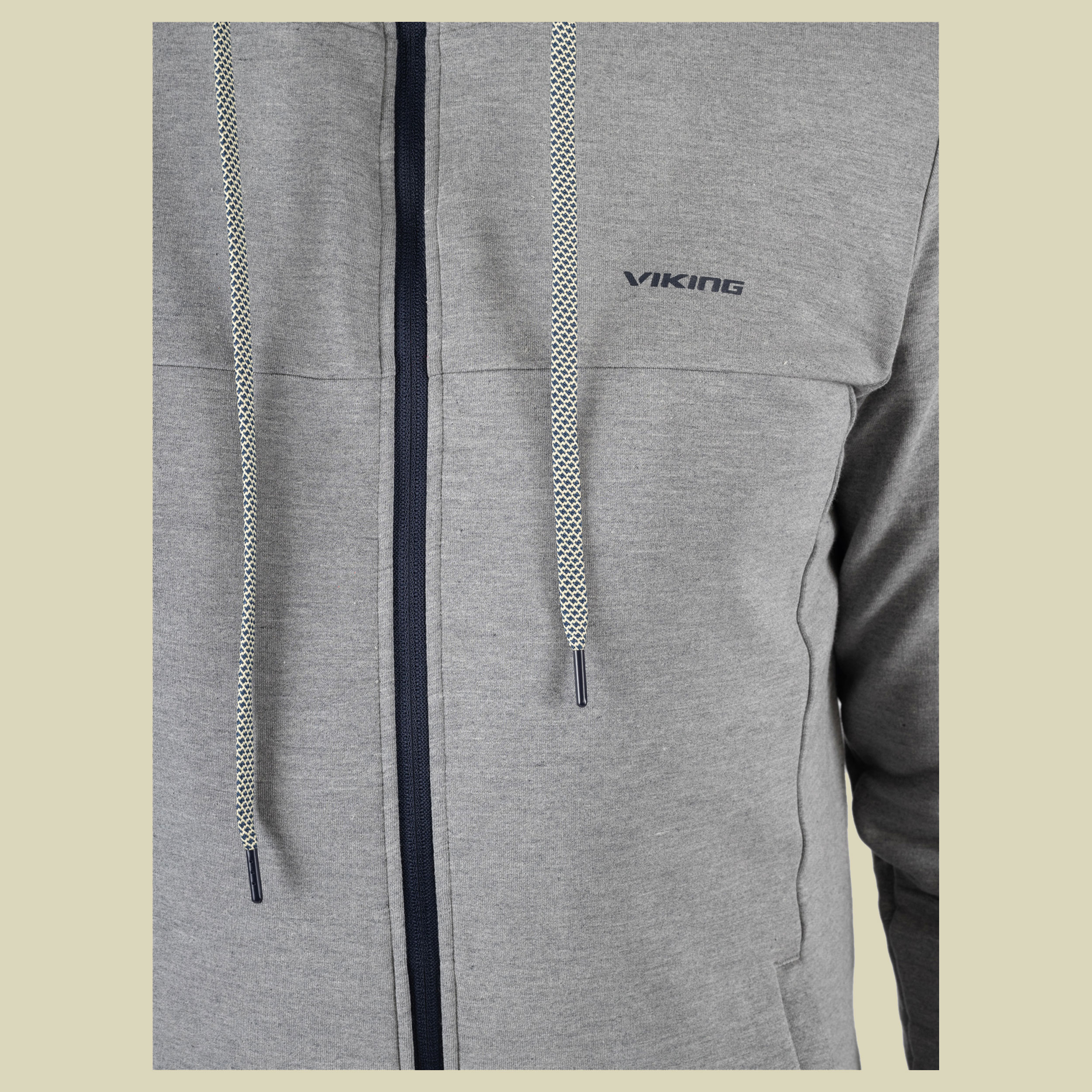 Midlayer Lonetree Hoodie Bamboo Man L grau - grey