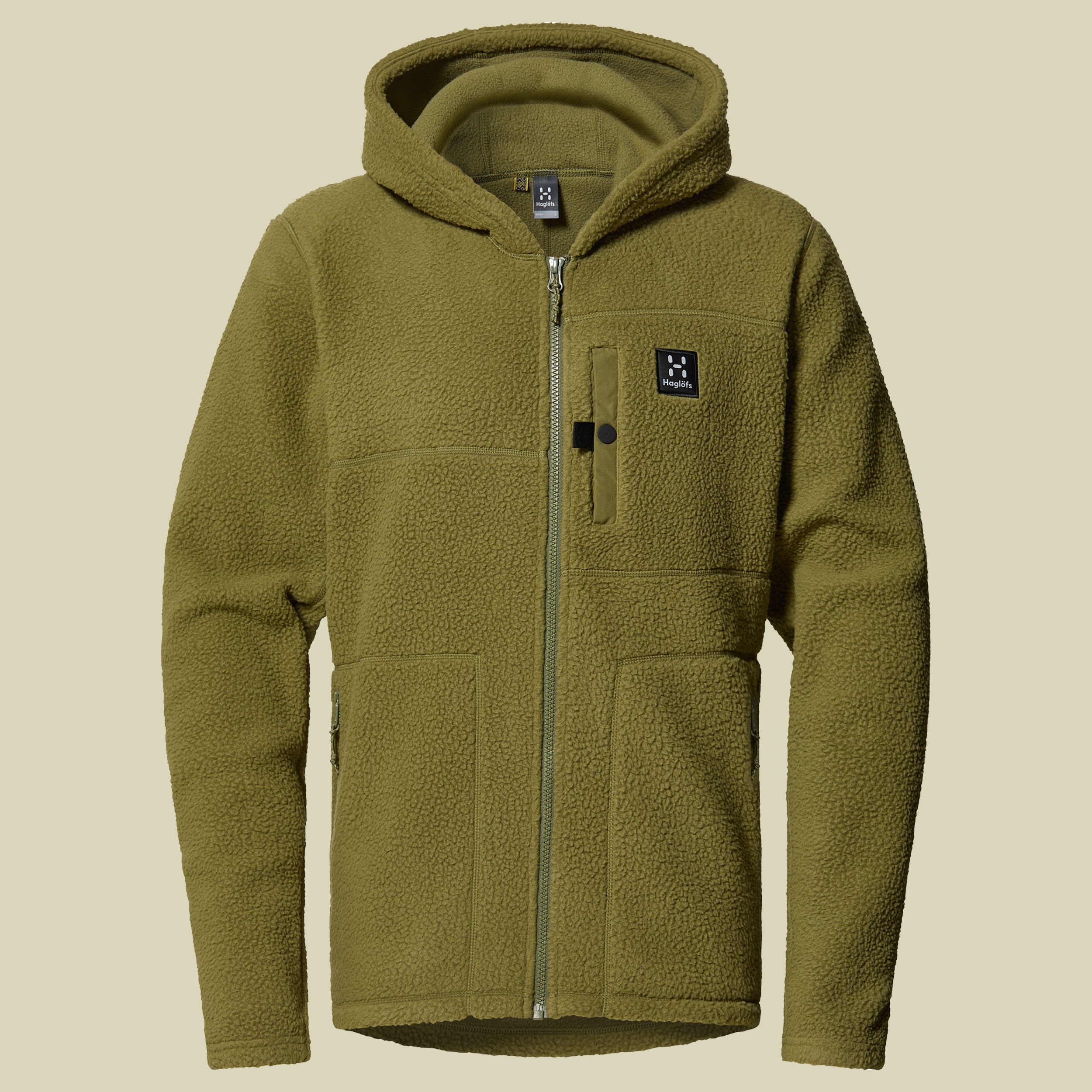 Malung Pile Hood Men Größe XXL Farbe olive green