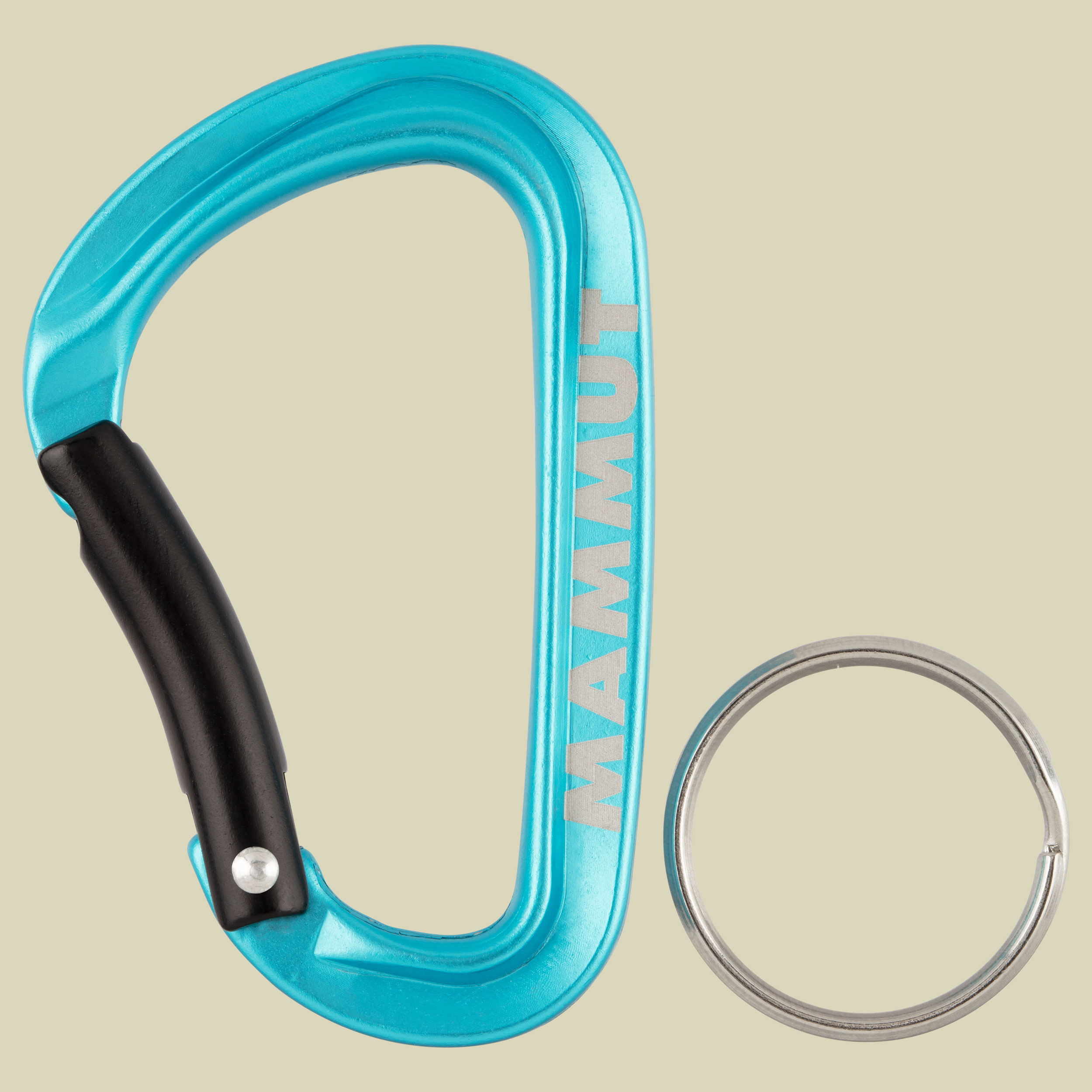 Mammut Mini Carabiner Classic Keylock Größe S blau - Farbe blue