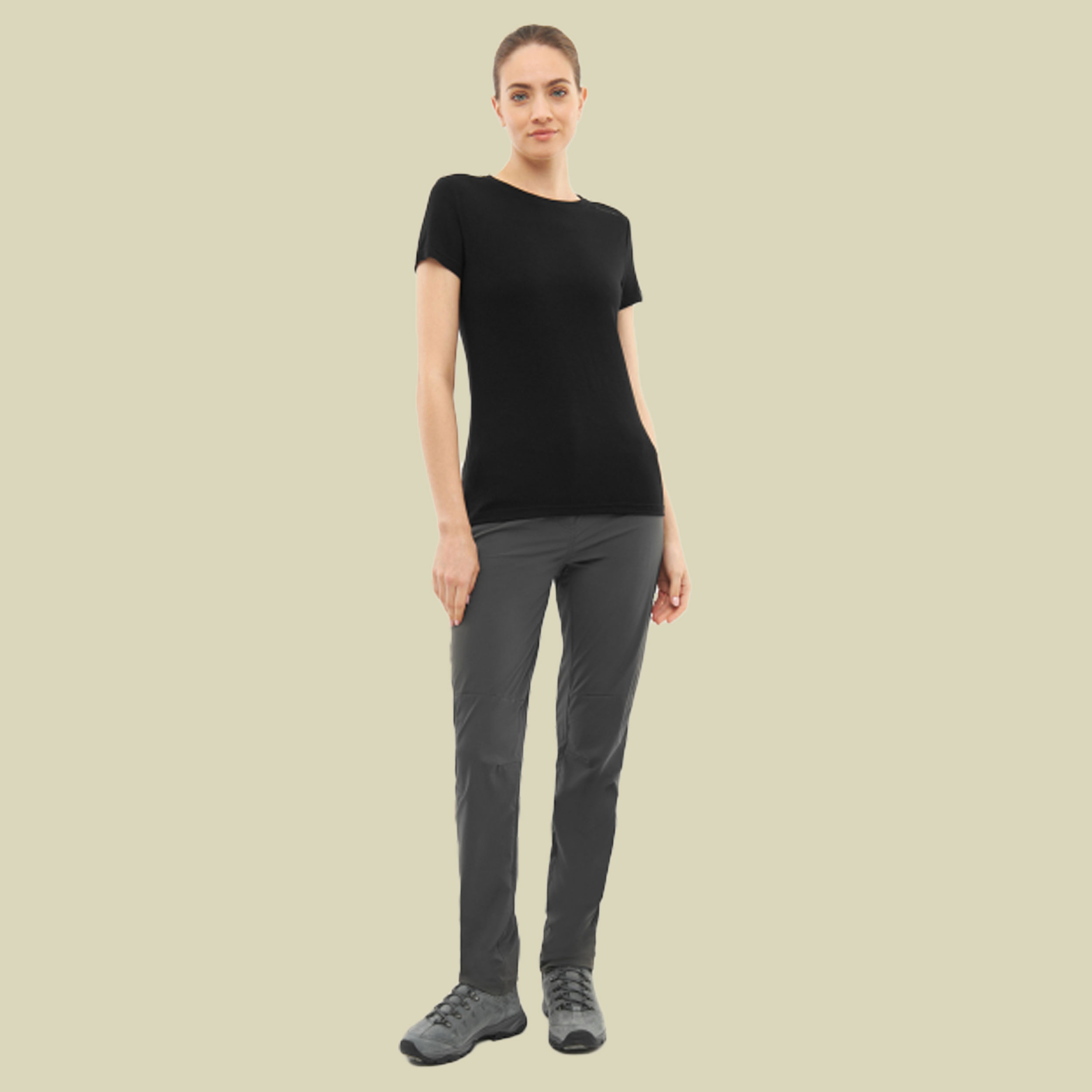 Lenta Bamboo Light Women L schwarz - Farbe black