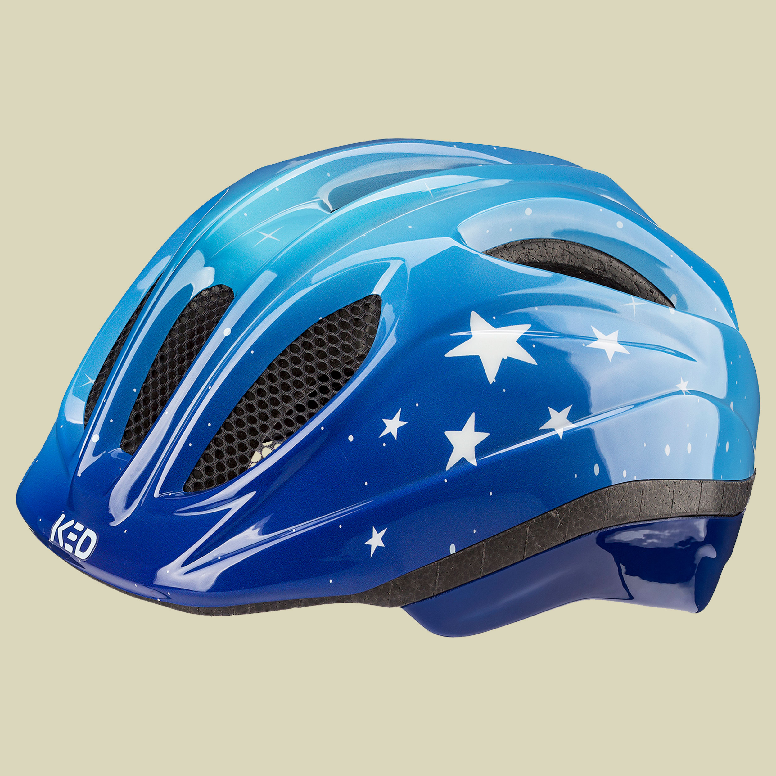 stars blue glossy