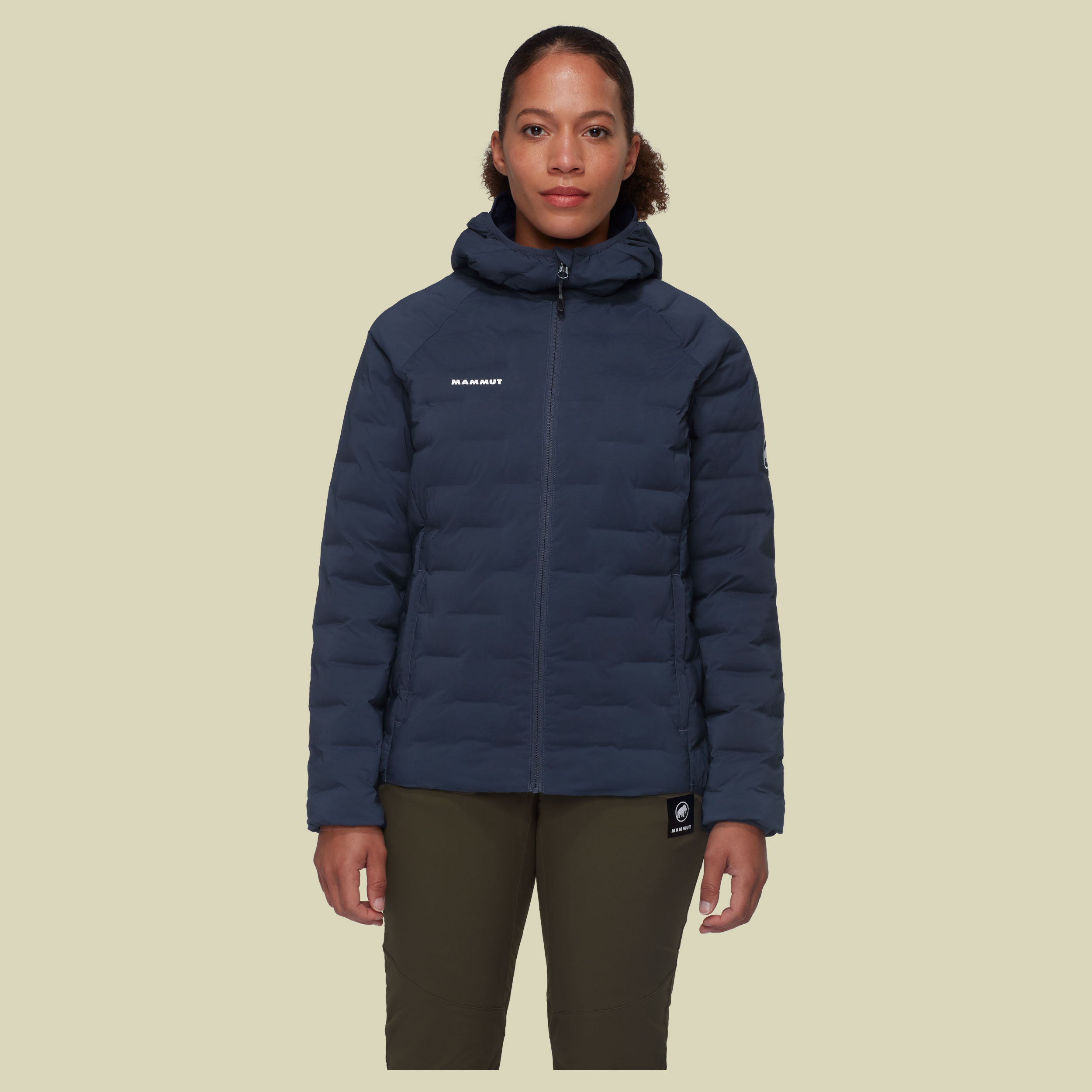 Sender IN Hooded Jacket Women M blau - Farbe marine