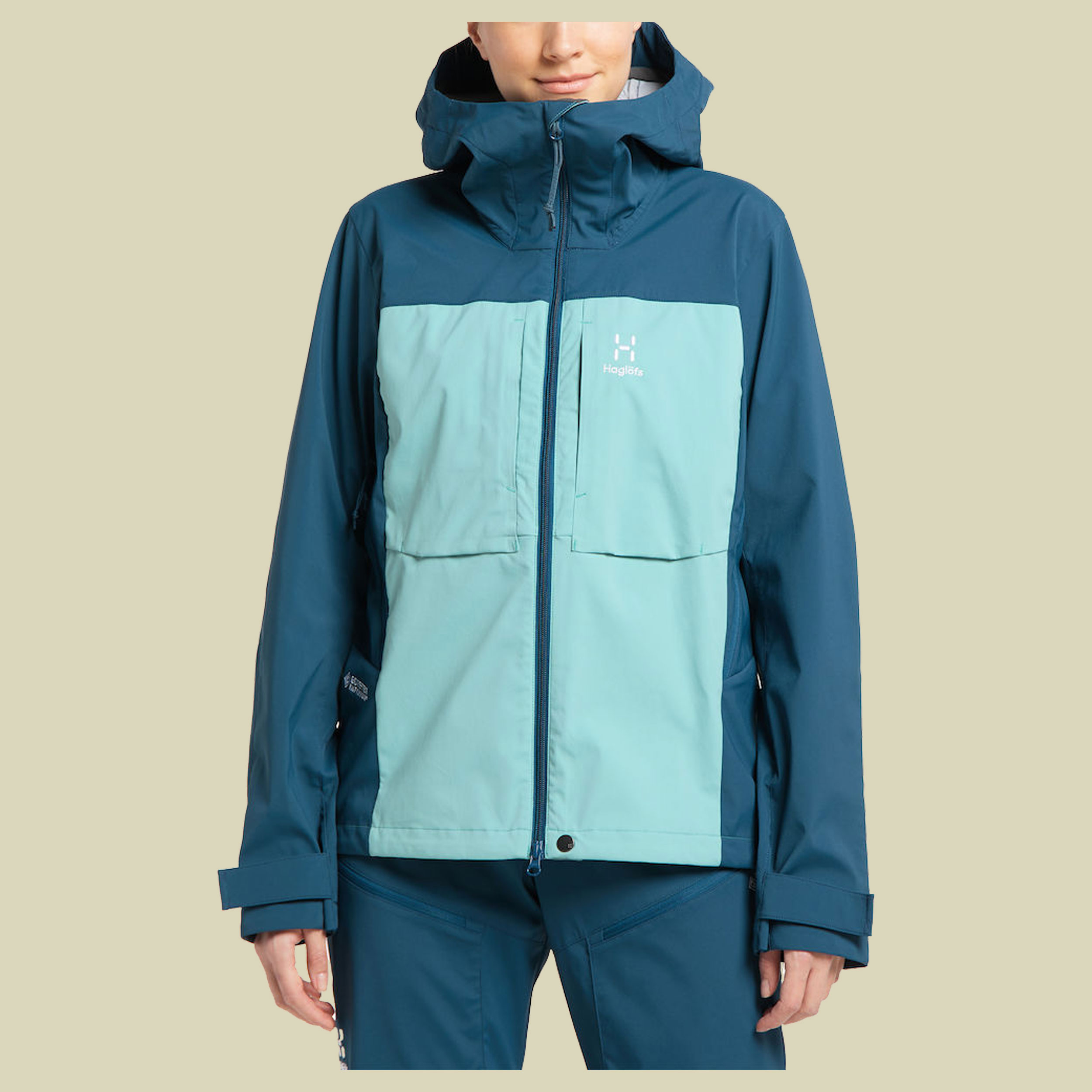 Touring Infinium Jacket Women Größe L  Farbe frost blue/dark ocean