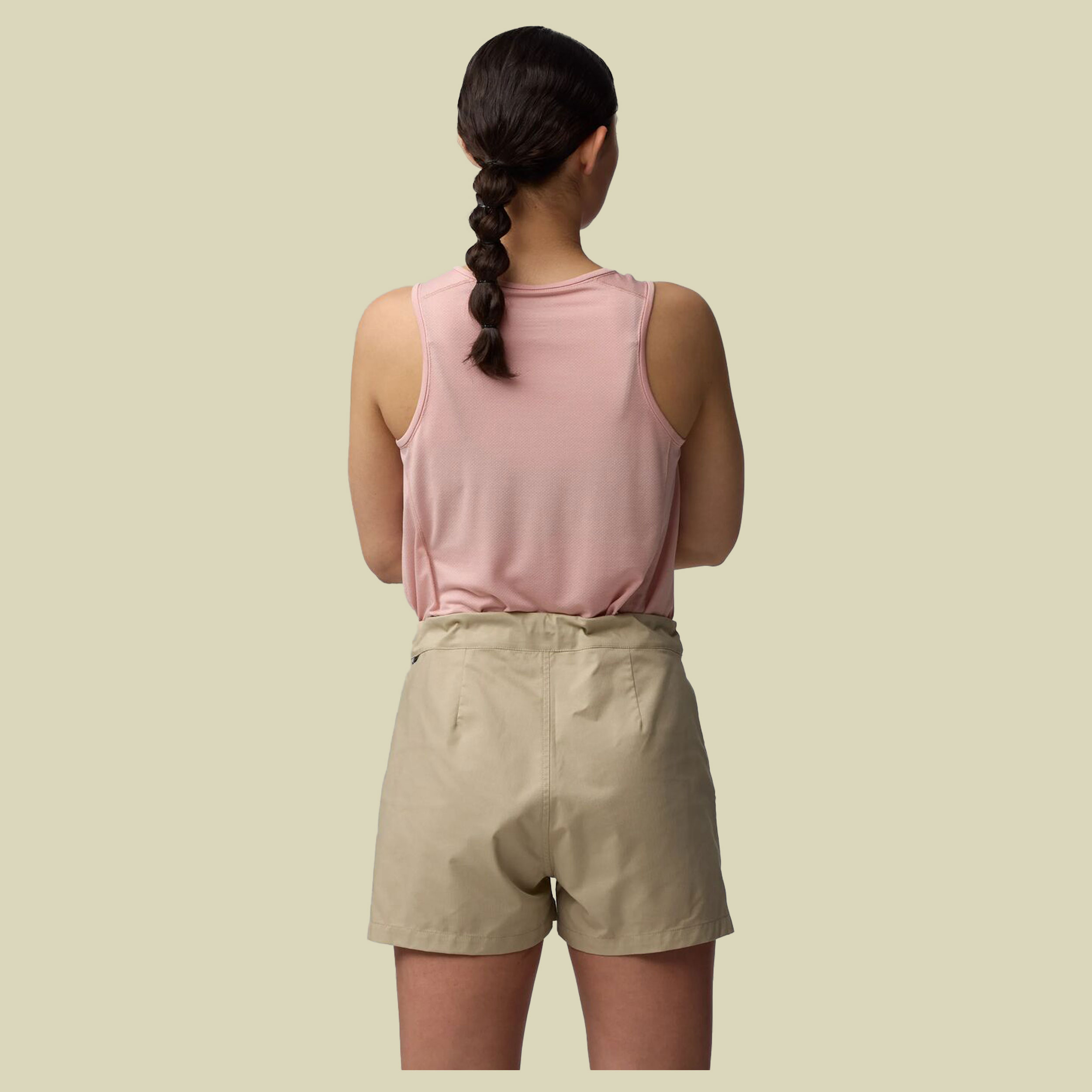 Abisko Hike Shorts Women 40 braun - fossil