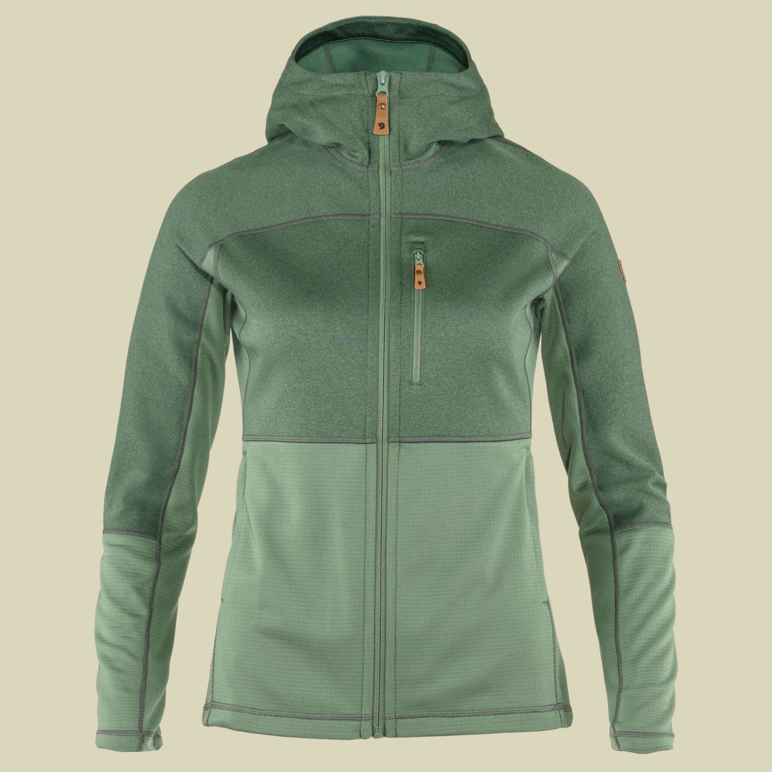 Abisko Trail Fleece Women L grün - patina green