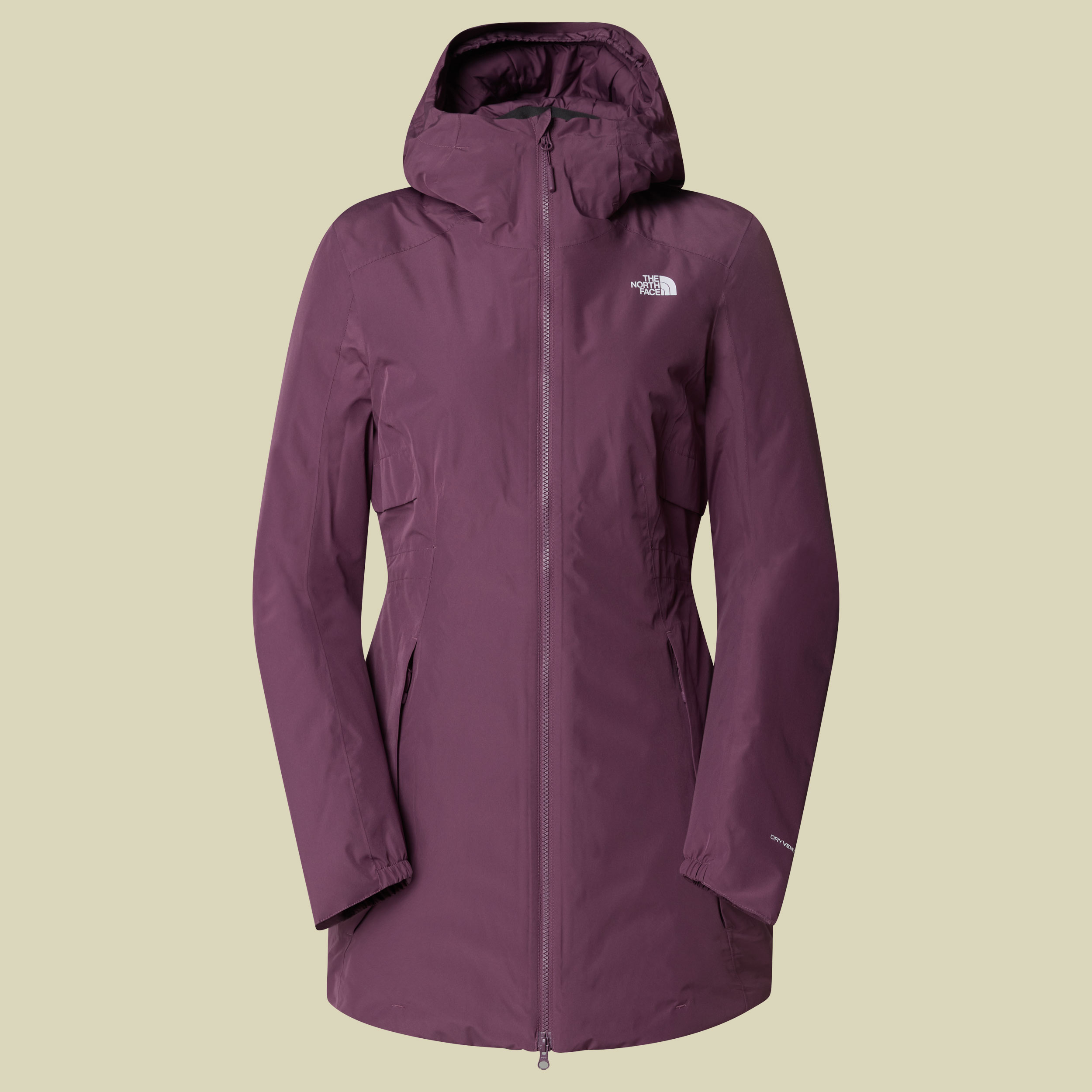 Hikesteller Insulated Parka Women lila M - midnight mauve