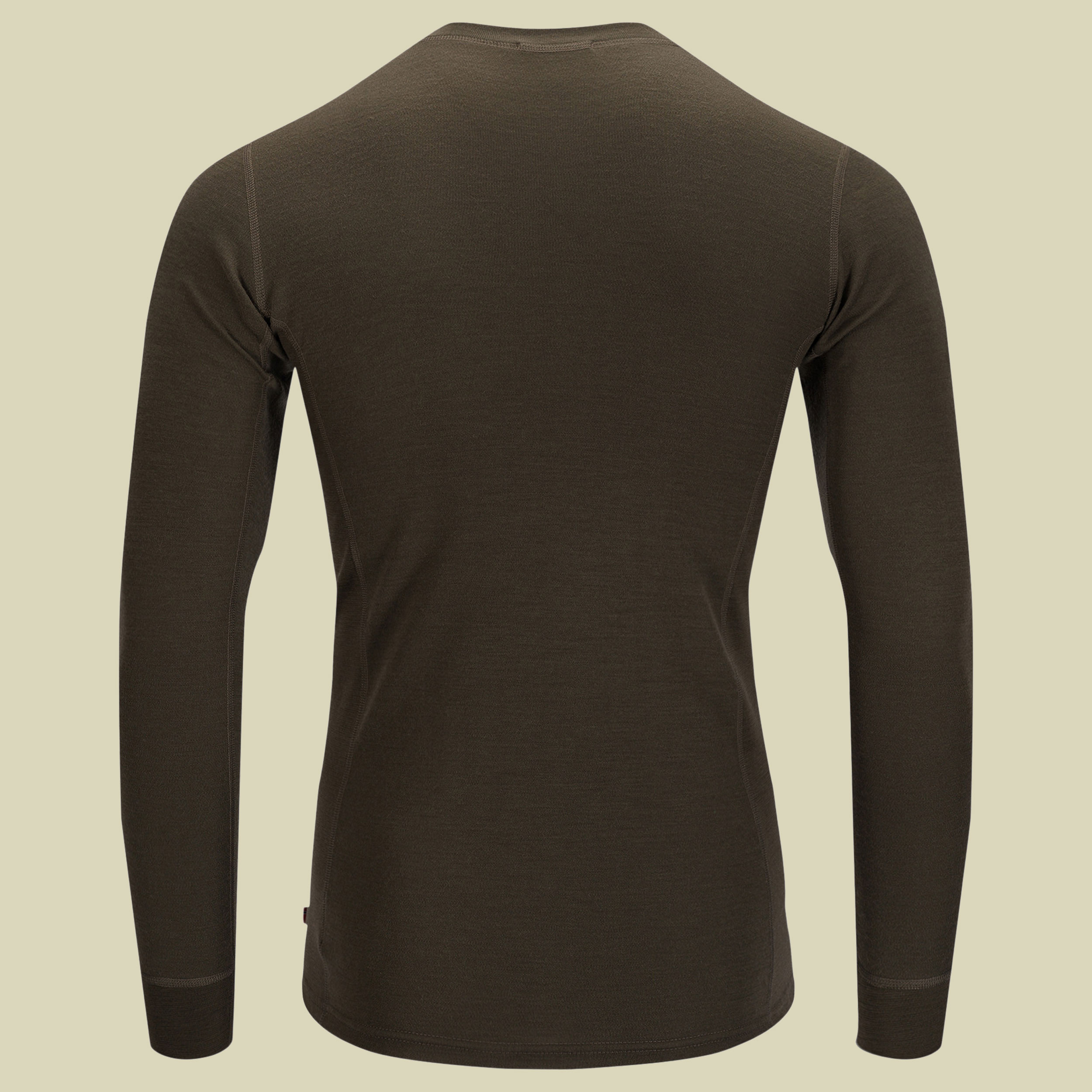 WarmWool Crew Neck Man braun L - tarmac