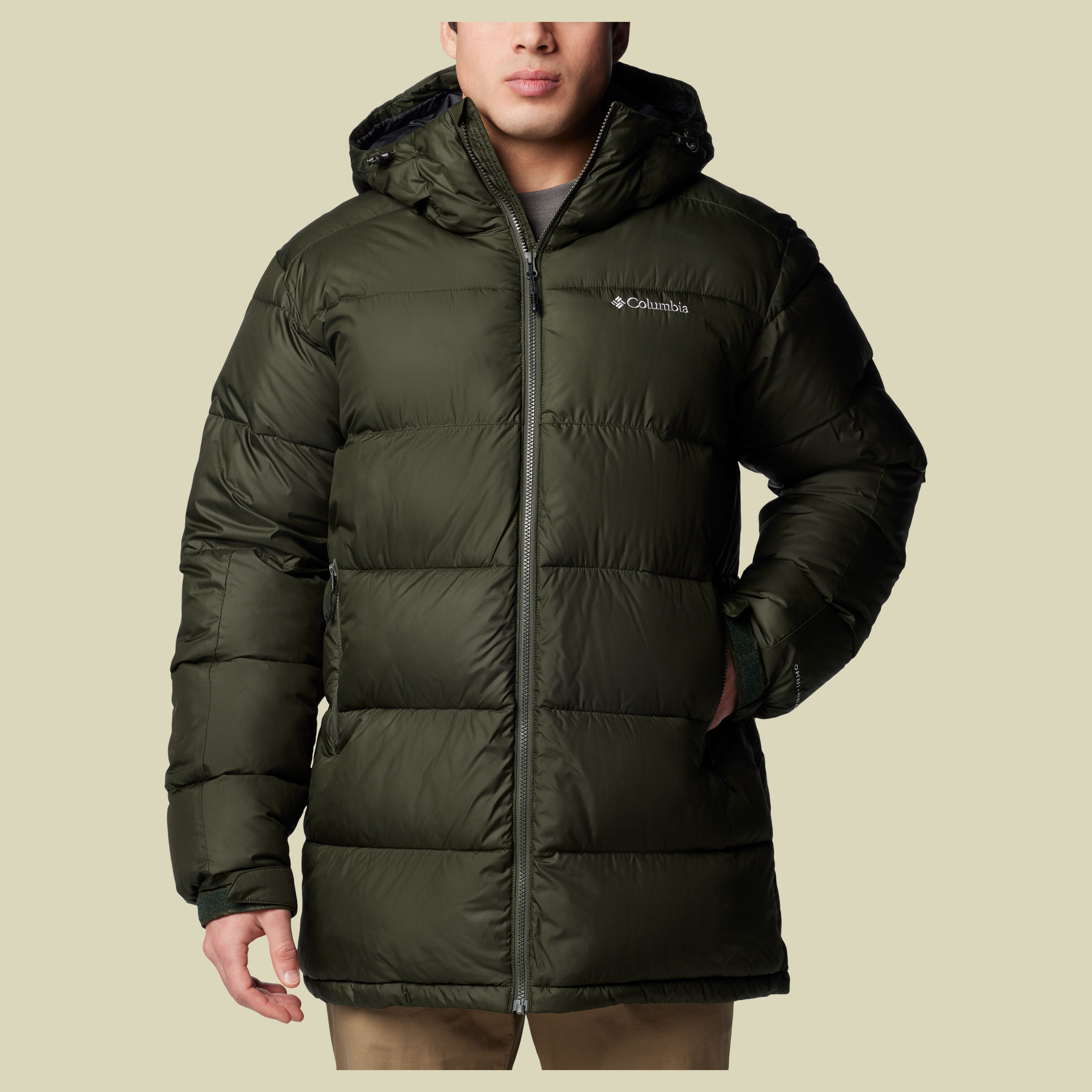 Pike Lake Parka Men grün M - Farbe greenscape