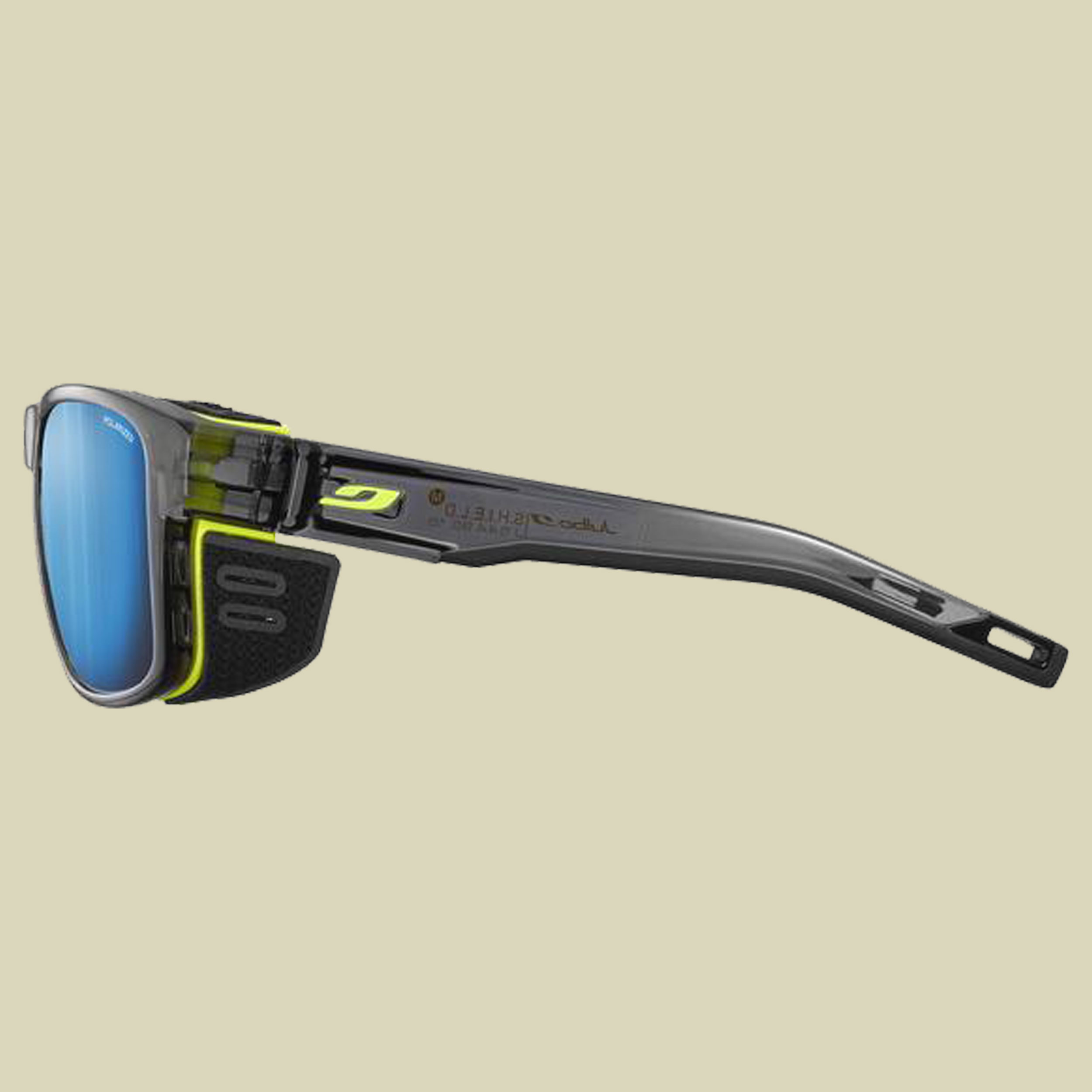 Shield M Spectron HD 4 Polarized Farbe schwarz durchscheinend glänzend / gelb