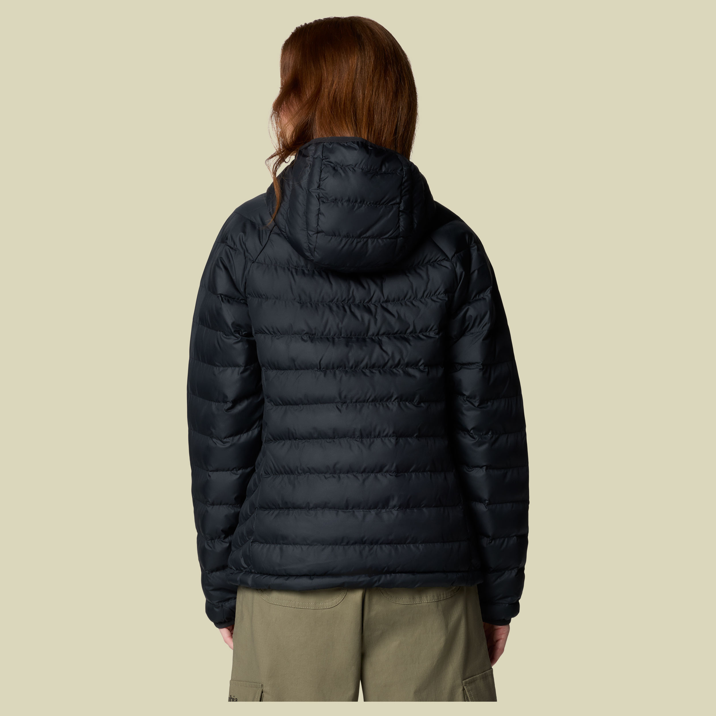 Powder Lite II Hooded Jacket Woman L schwarz - Farbe black