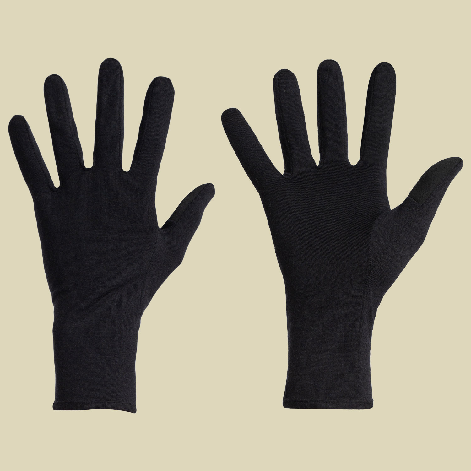 260 Tech Glove Liners Unisex Größe L Farbe black