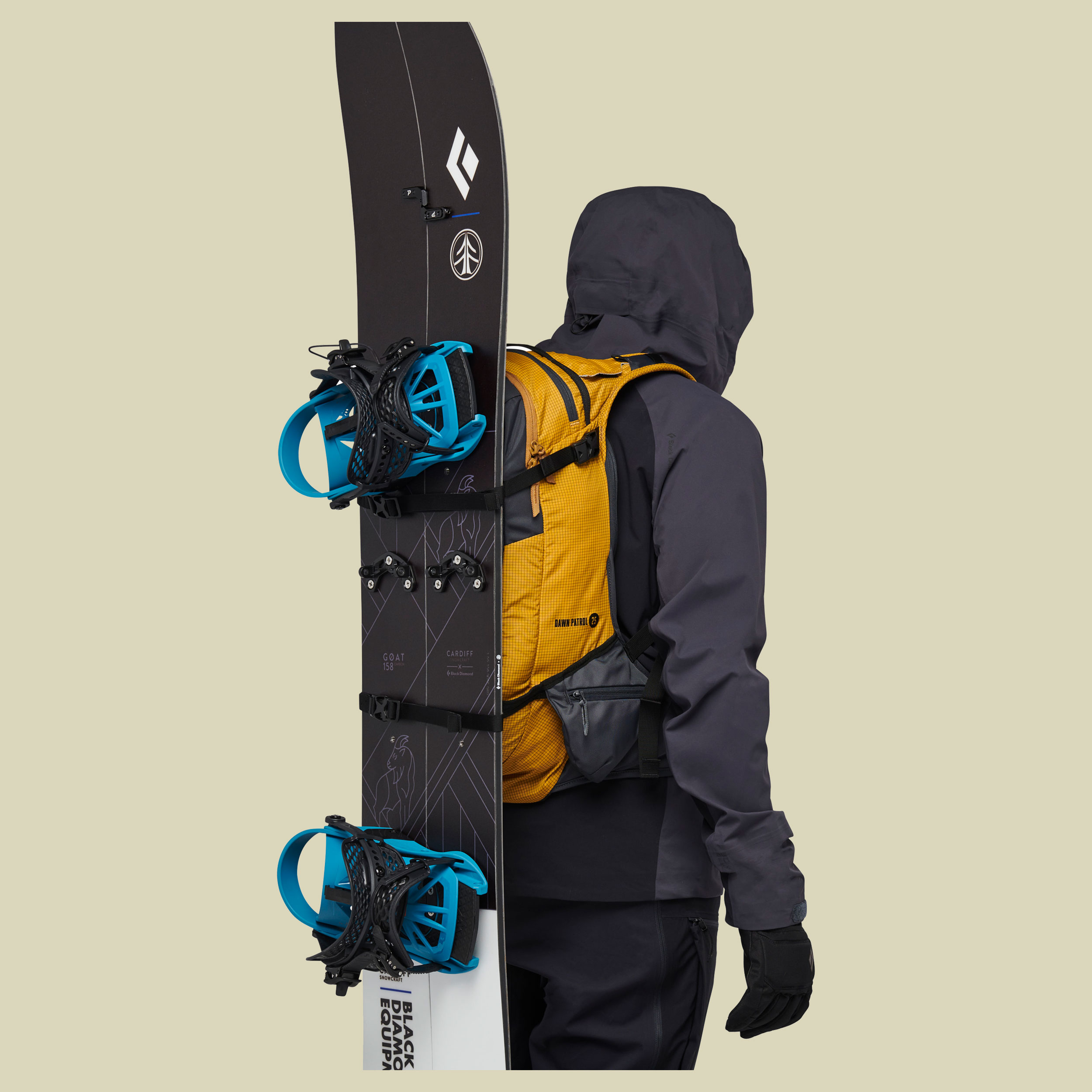 Dawn Patrol 25 23 Liter S/M gelb - amber