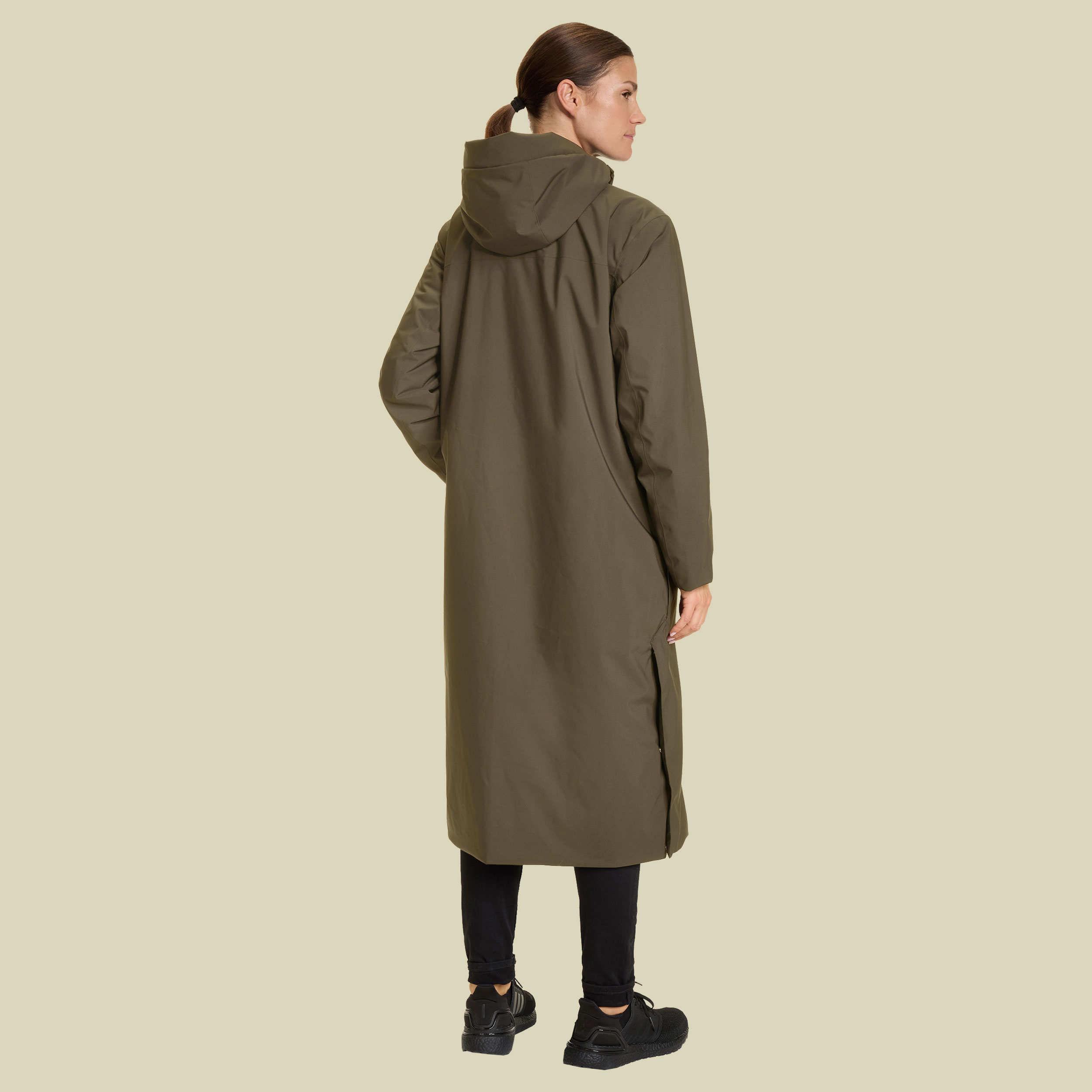 Mira W's Oversize Padded Coat S braun - capers