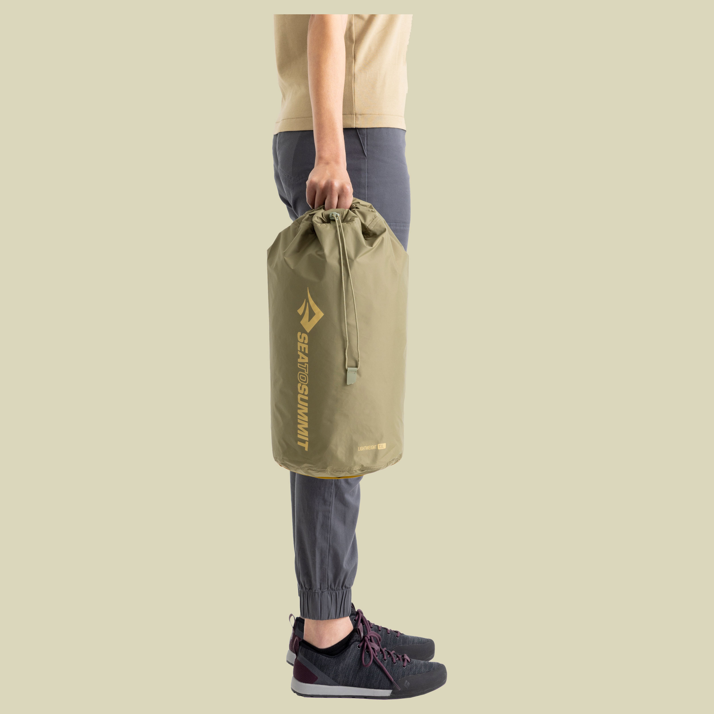 Lightweight Dry Bag 13L Volumen 13 Farbe burnt olive