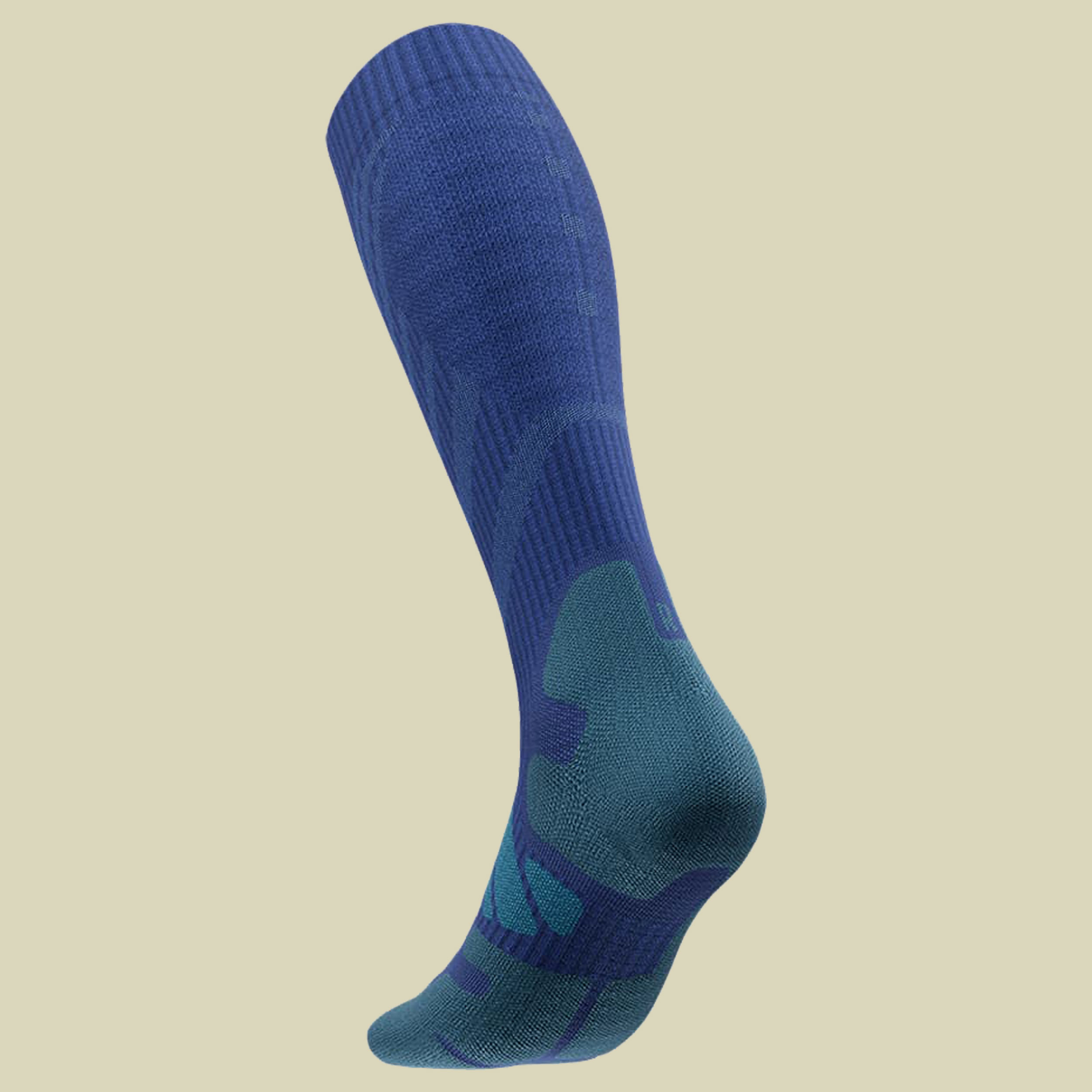 Outdoor Merino Compression Socks Men 42-45 M blau - ocean blue