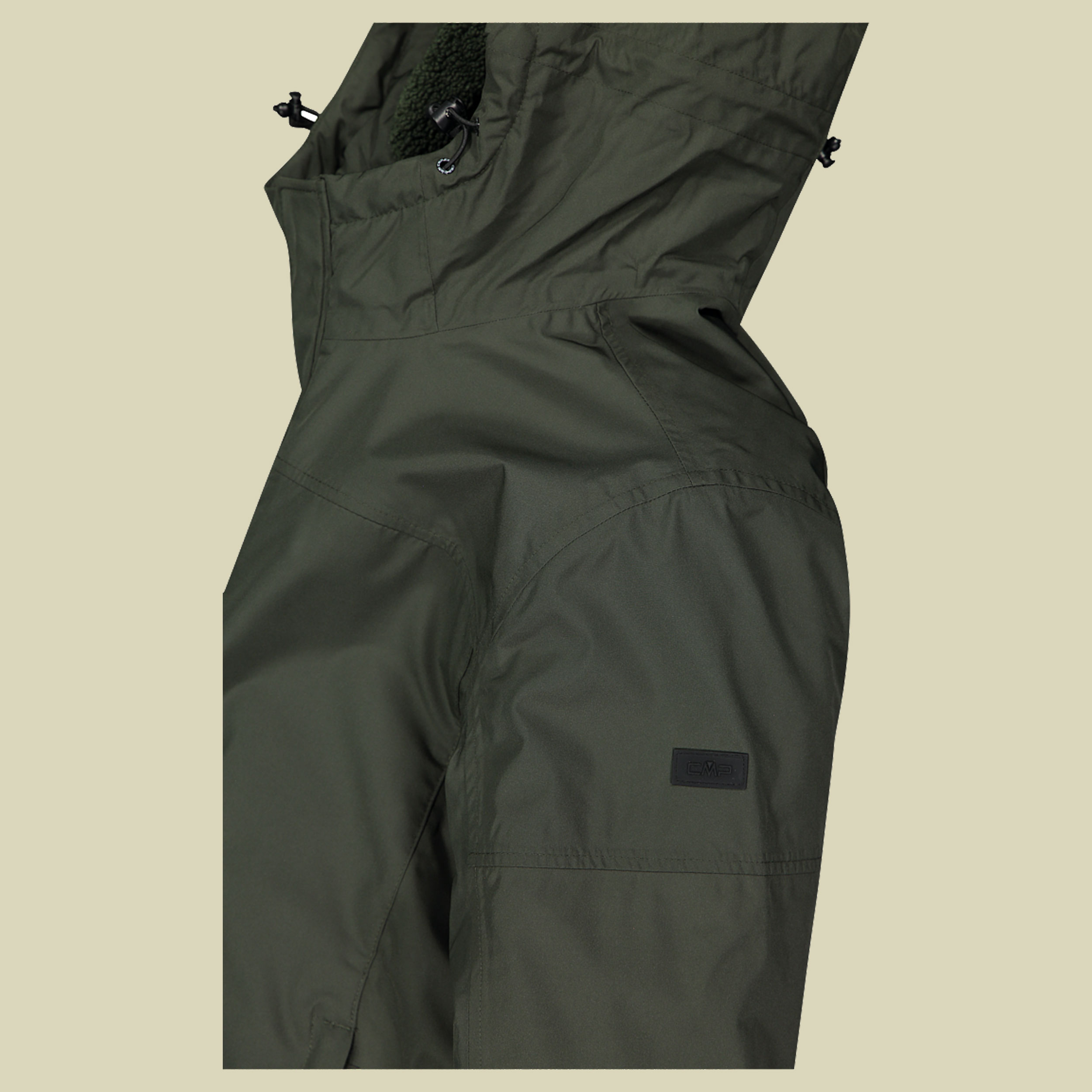 Man  Parka Fix Hood 58 grün - Farbe forest