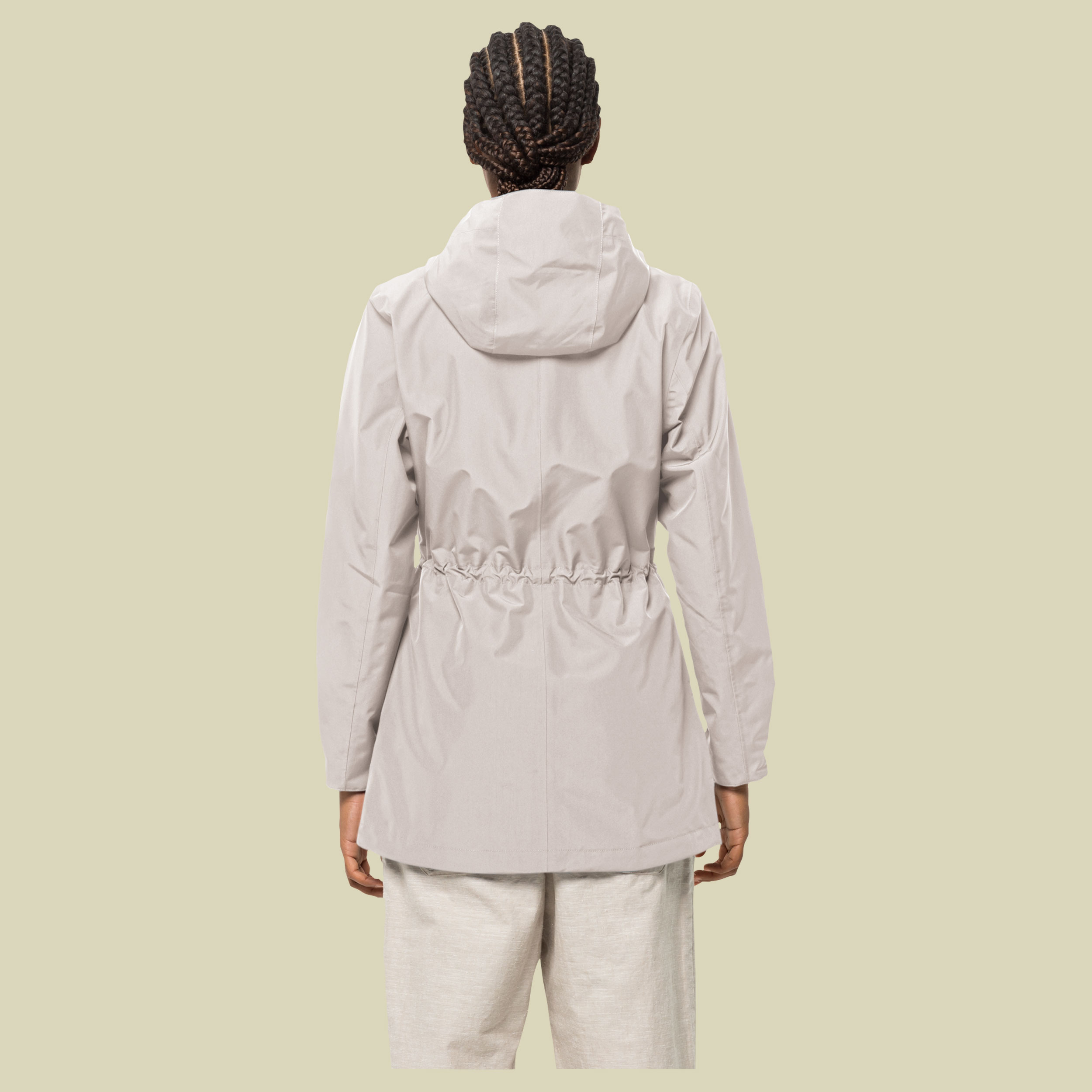 Dakar Parka Women M grau - sea shell