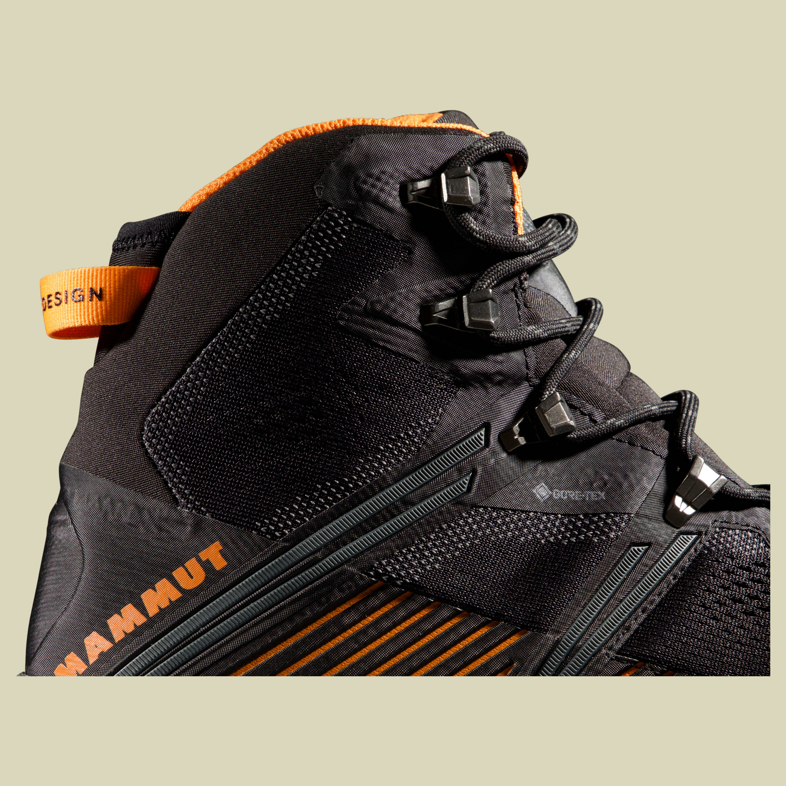 Ducan II High GTX Men UK 10,5 schwarz - black dark tangerine