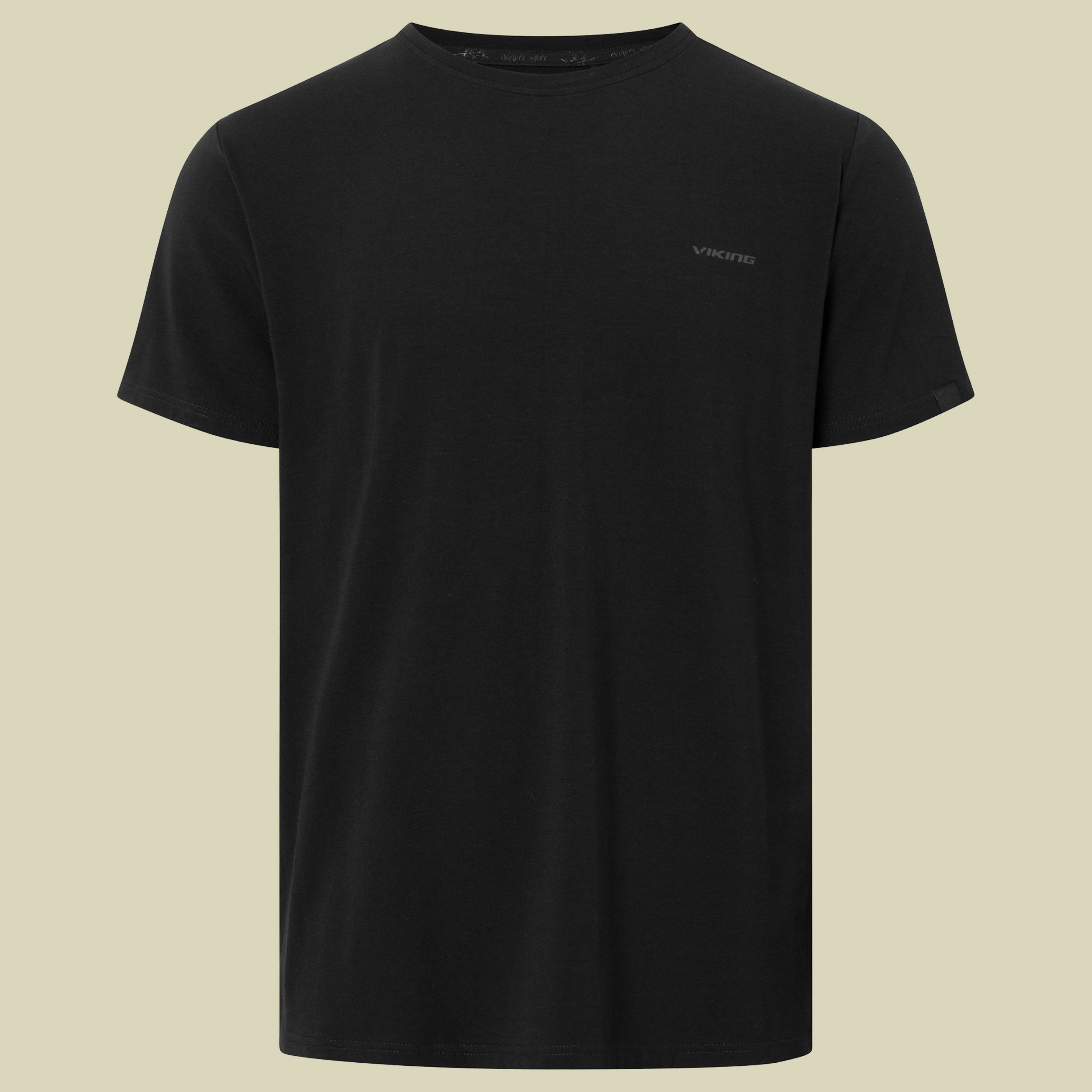 T-Shirt Harvi Man L schwarz - Farbe black