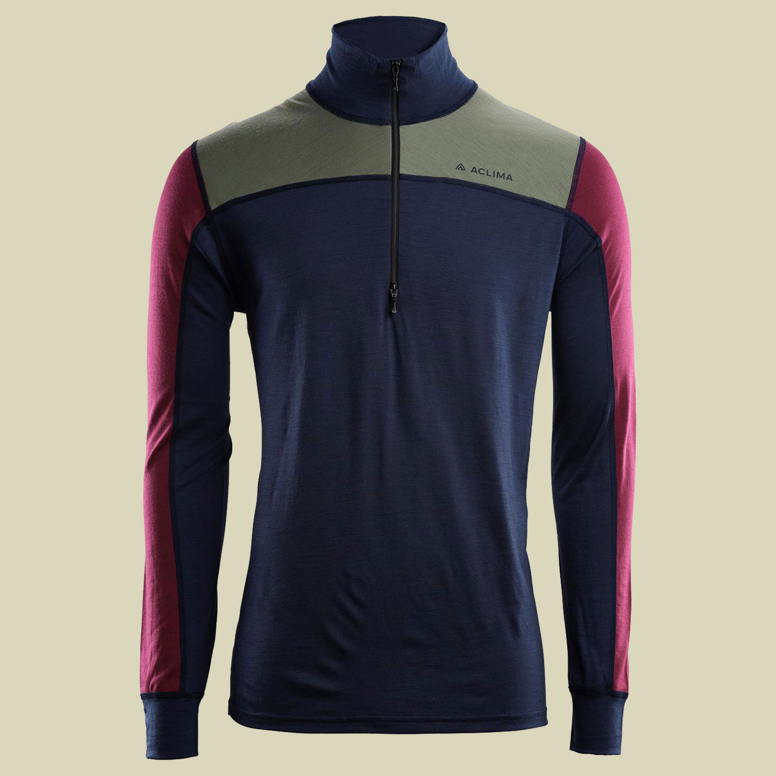 LightWool Reinforced Mockneck Men