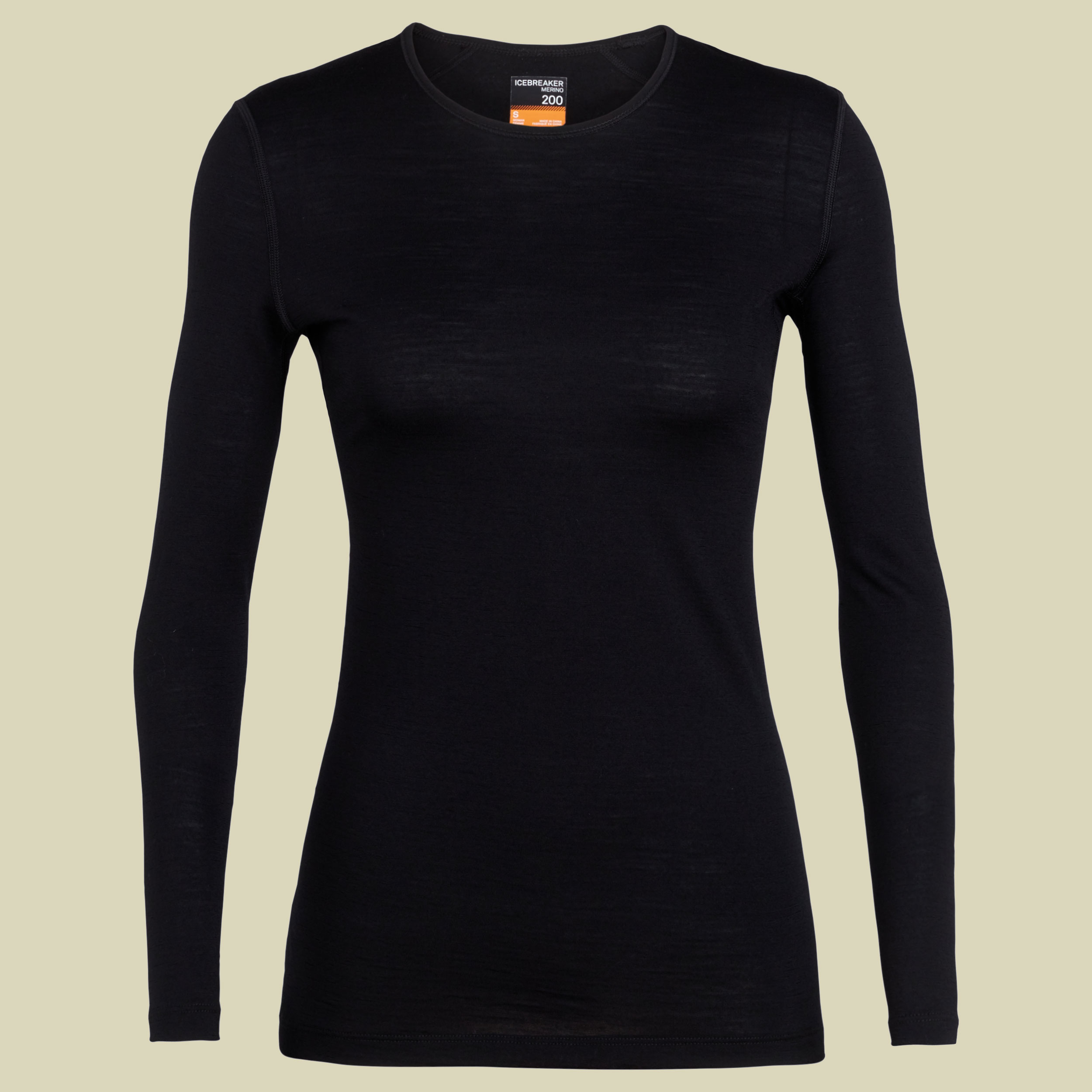 Oasis LS Crewe 200 Women Größe XL Farbe black