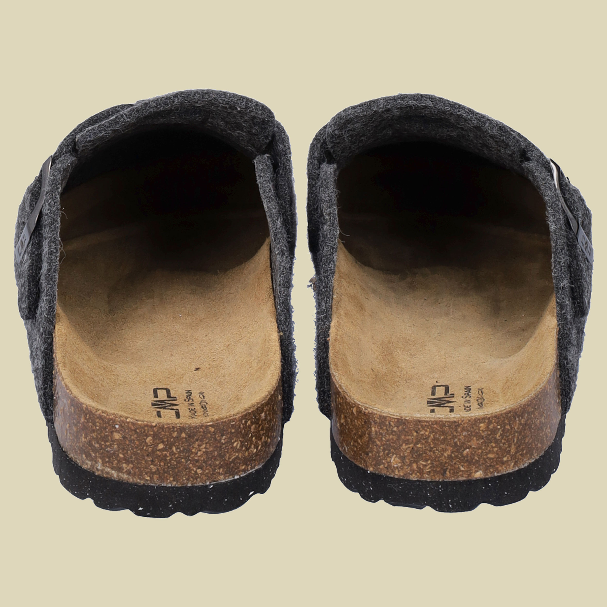 Eco Taraz Home Slippers Men Größe 44 Farbe carbone melange U905