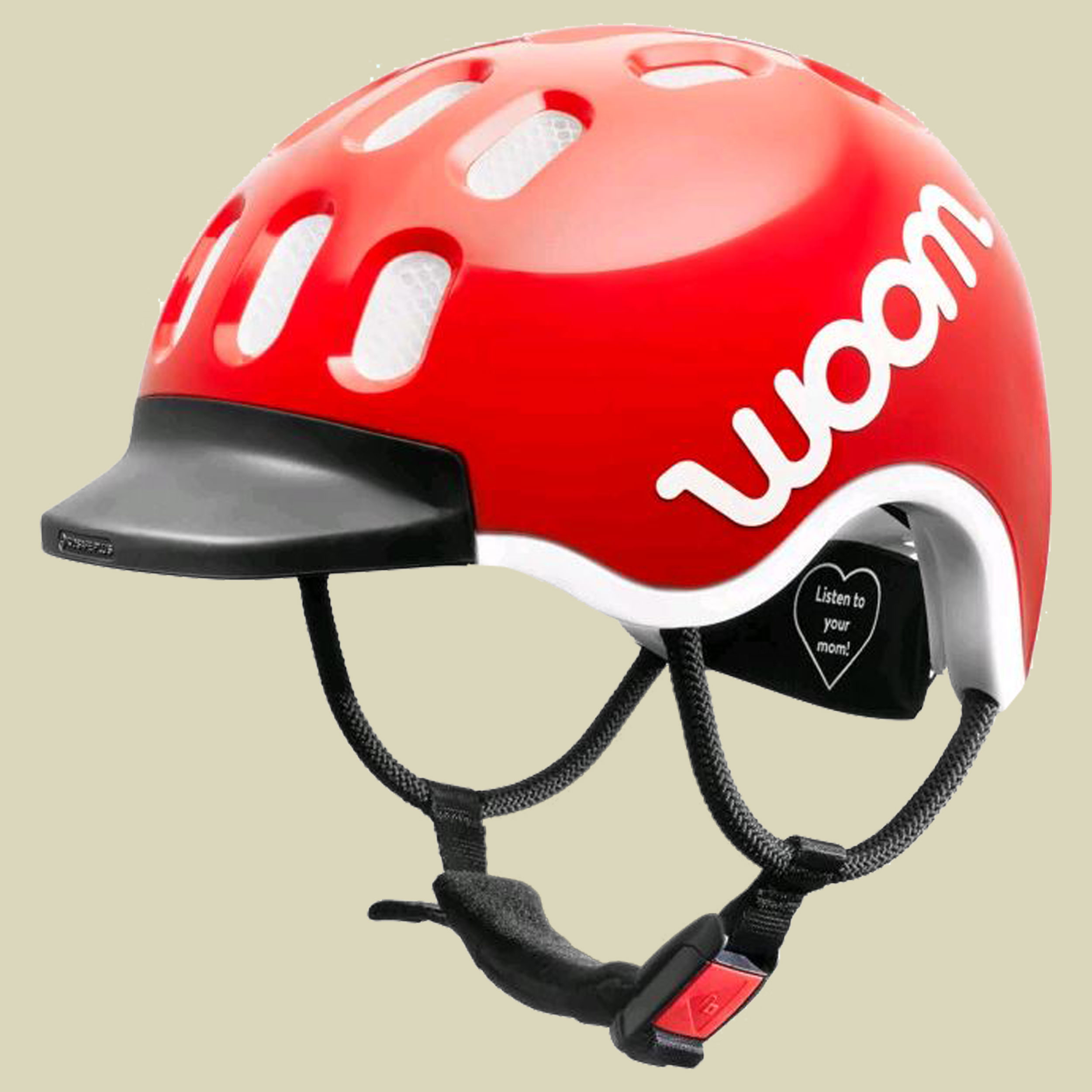 Kids Helm Größe S 50-53 cm Farbe woom red