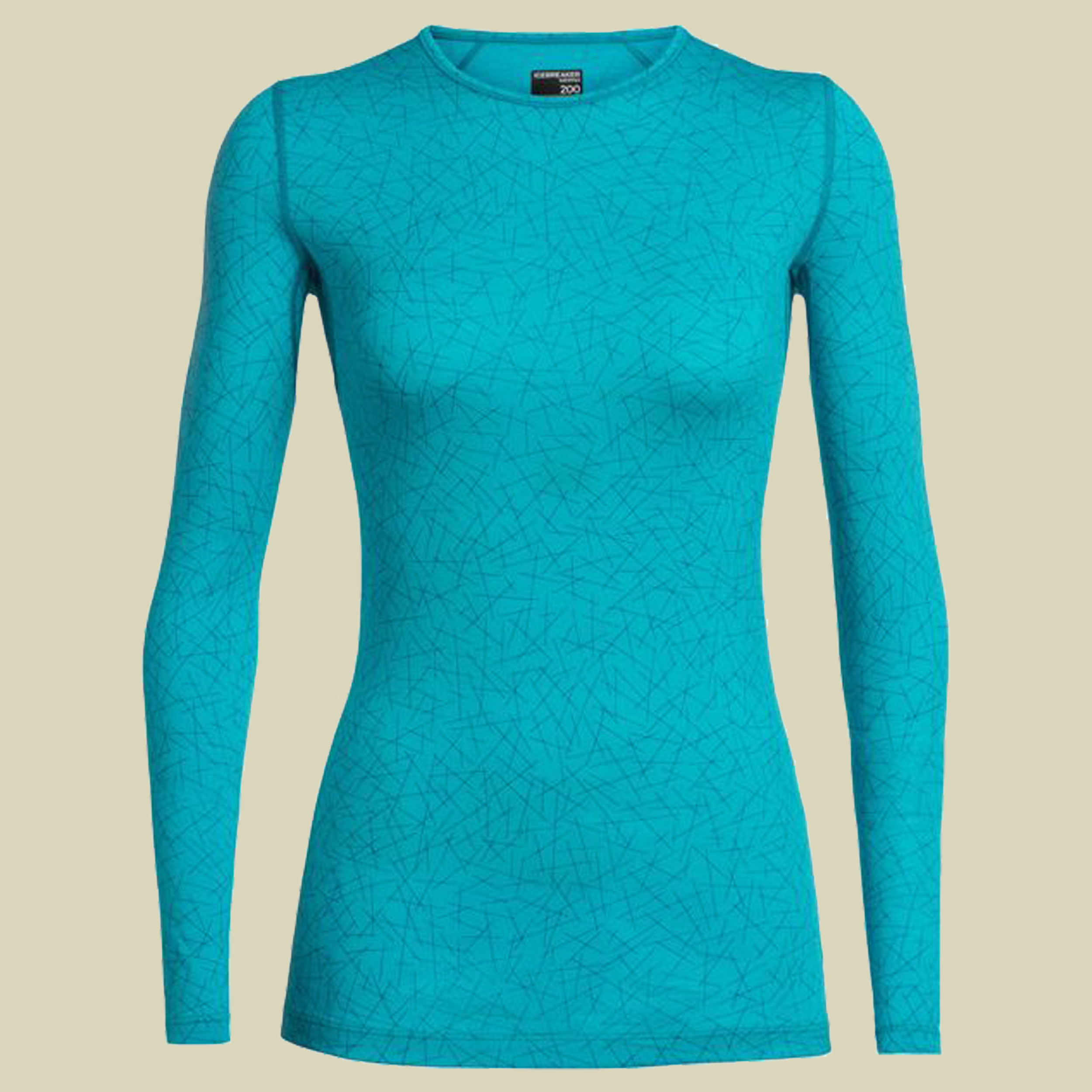 Oasis LS Crewe 200 Women Größe M  Farbe sky paths arctic teal