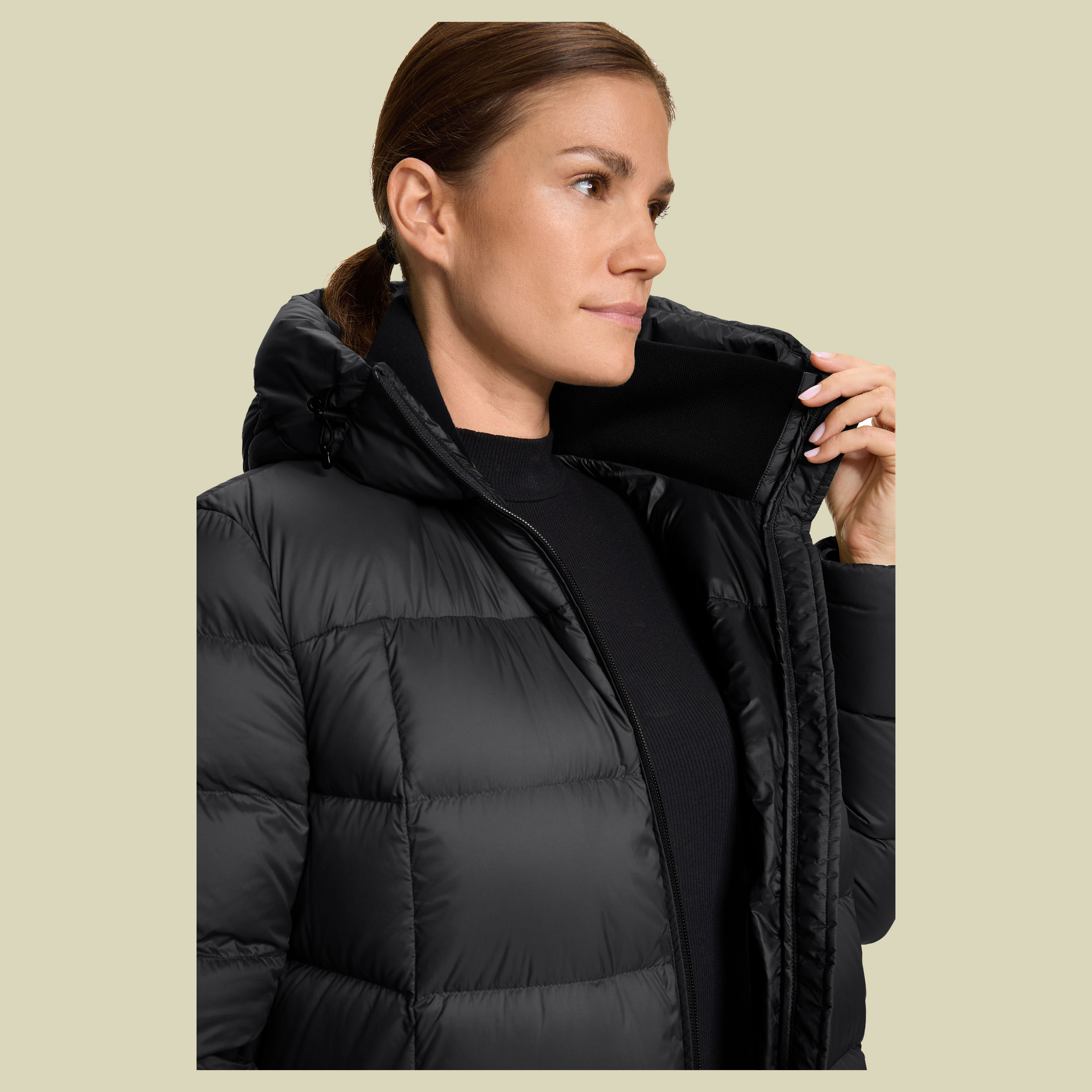 Nixie W's Down Coat Women S schwarz - black