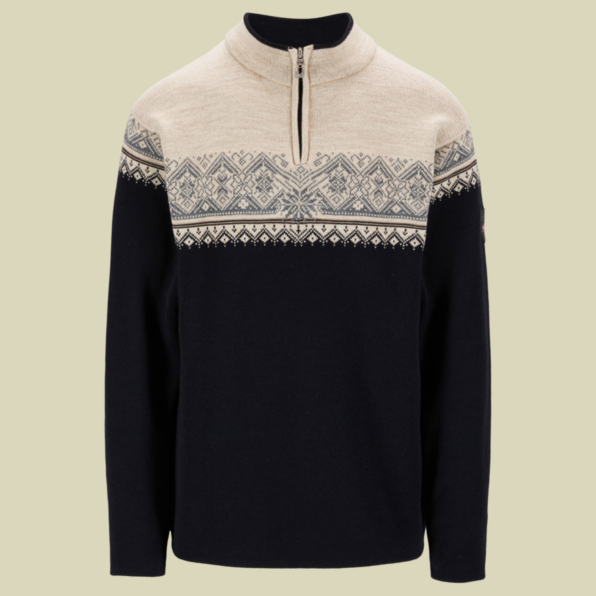 Moritz Sweater Men schwarz L - Farbe black sand smoke