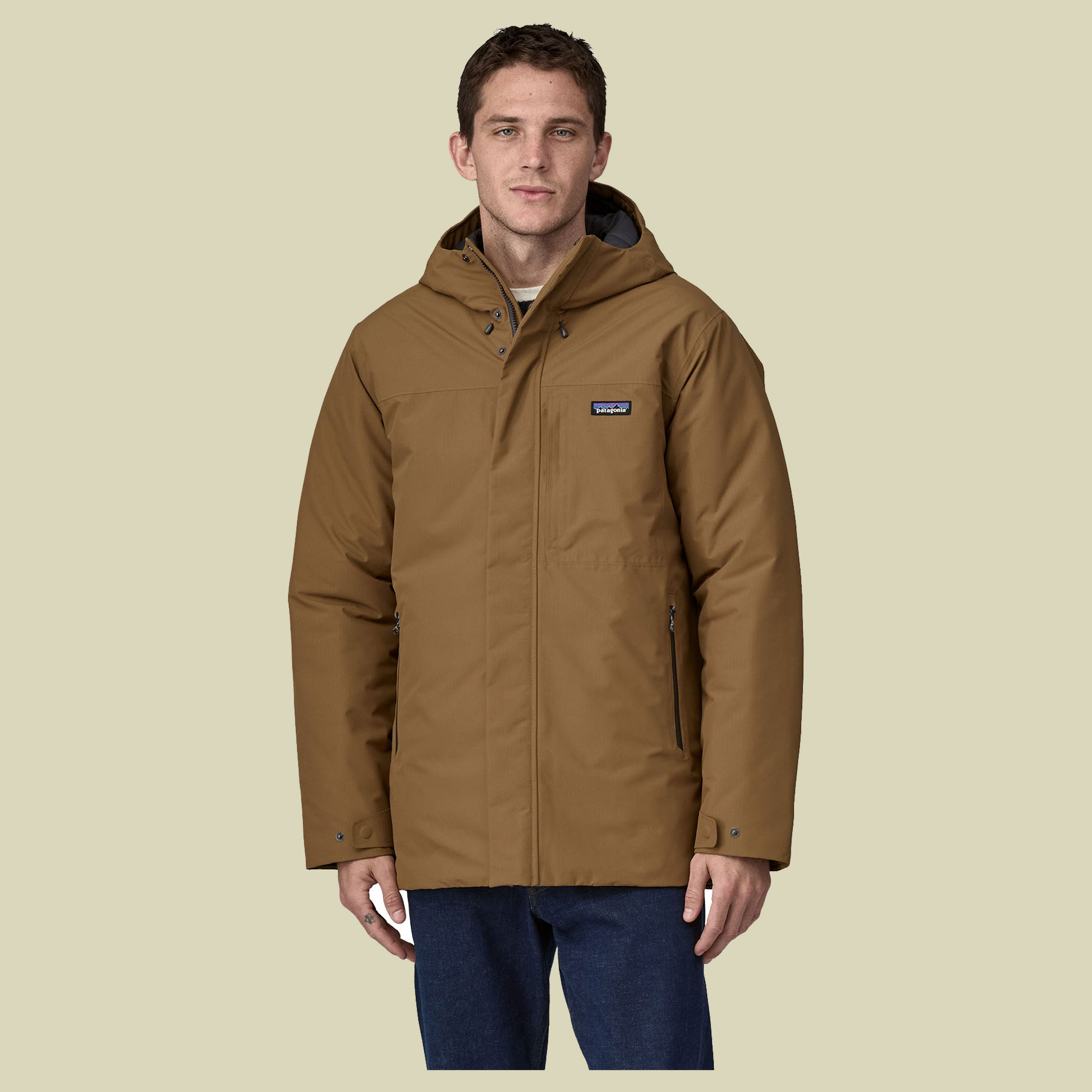 Windshadow Parka Men M braun - coriander brown