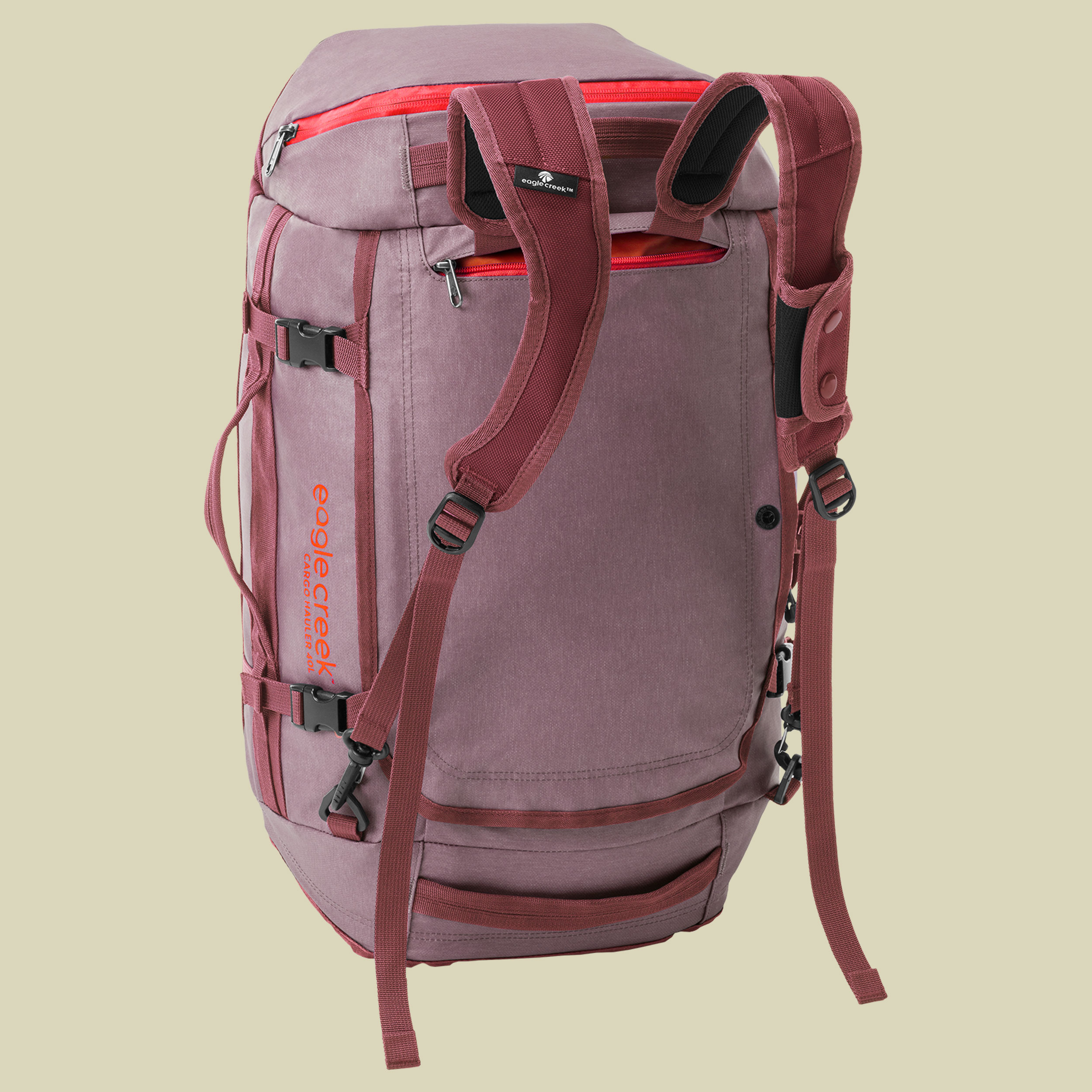 Cargo Hauler Duffel 40L rot 40 - Farbe currant