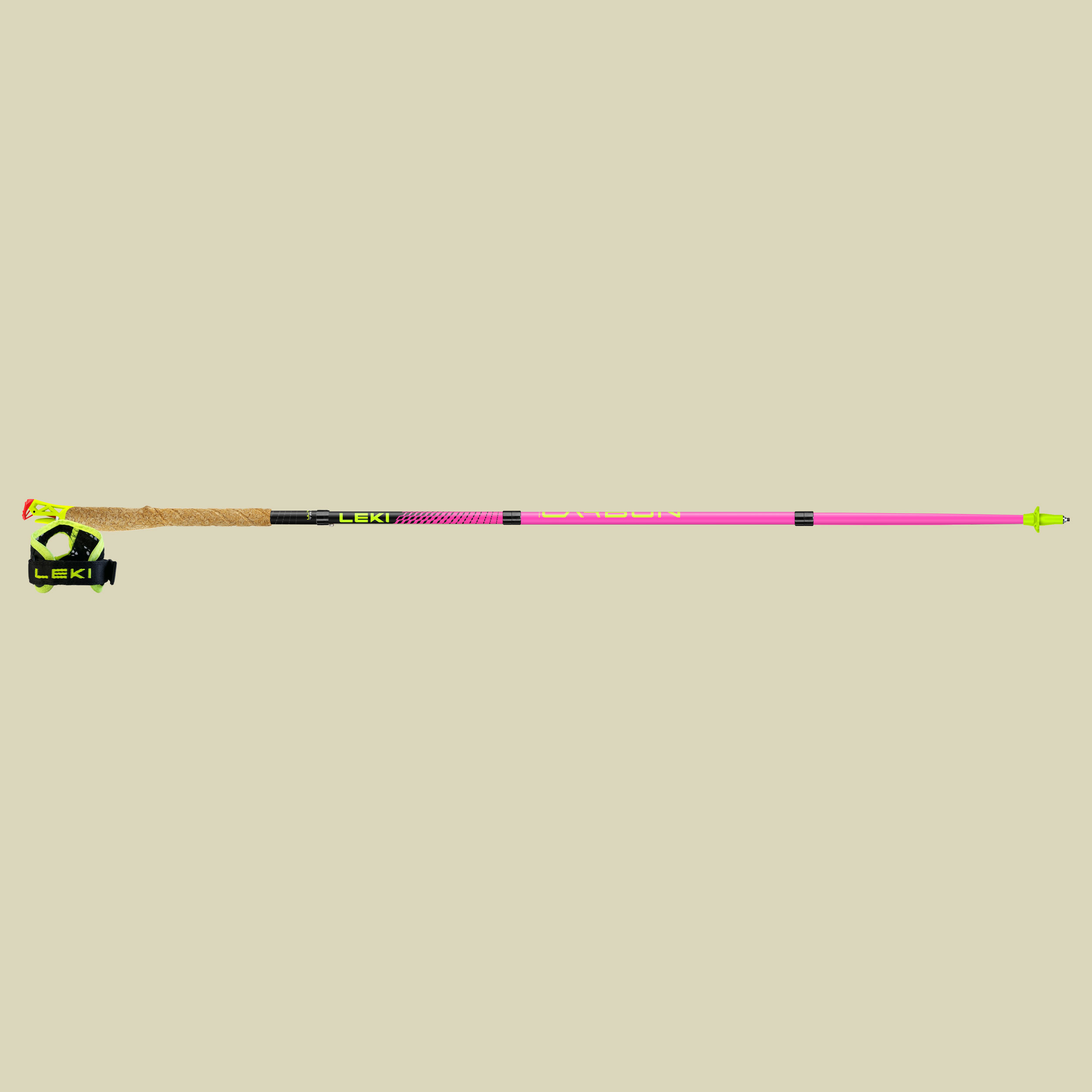 Ultratrail FX.One mehrfarbig 110 cm - neonpink-black-neonyellow